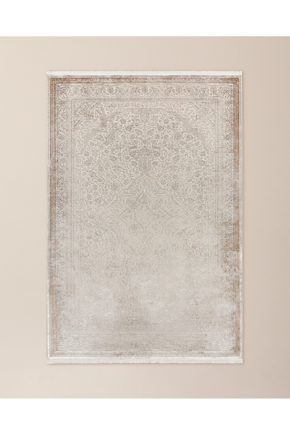 Verdell Halı - Krem - 120x180 cm