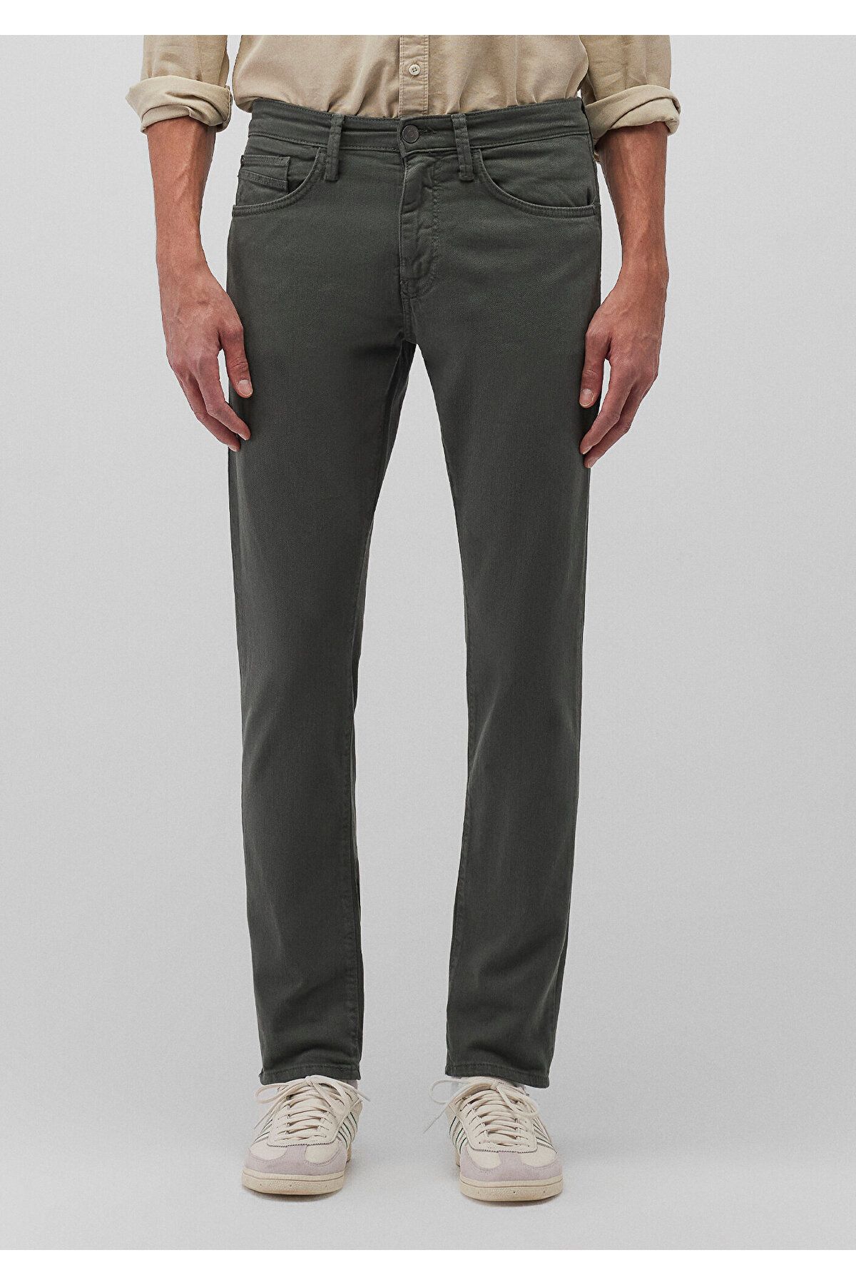 Mavi-Grüne bequeme Gabardine-Hose Jake Moss - 0042285644 3