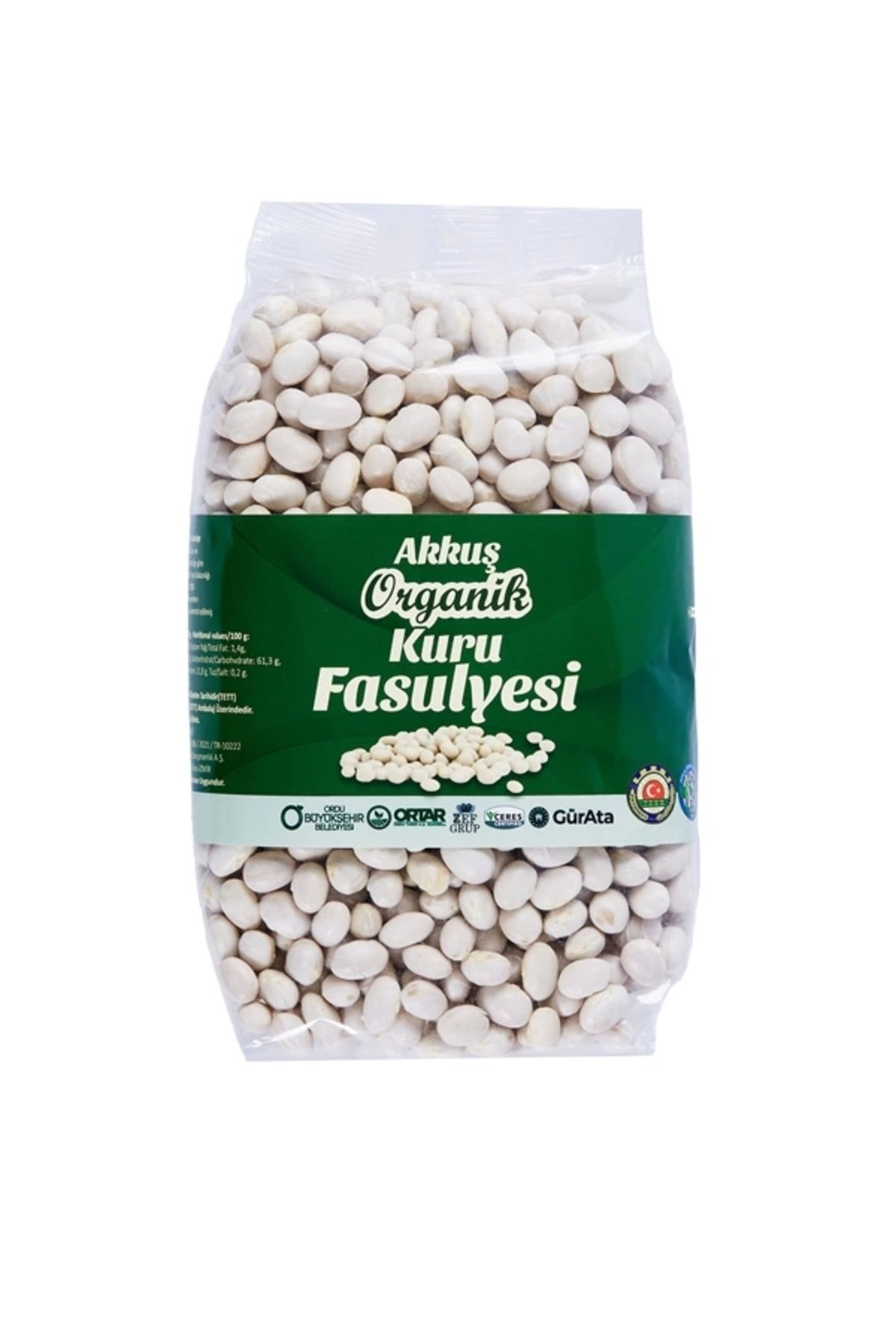 Ordu Organik Pazar Akkuş Şeker Fasulyesi 1000 gr