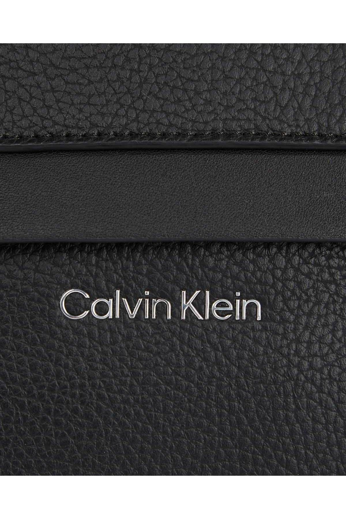 کیف لپ تاپ و اسناد مشکی مردانه سیاه پوست 30،5x37،3x7،8 سانتی متر CK باید Calvin Klein