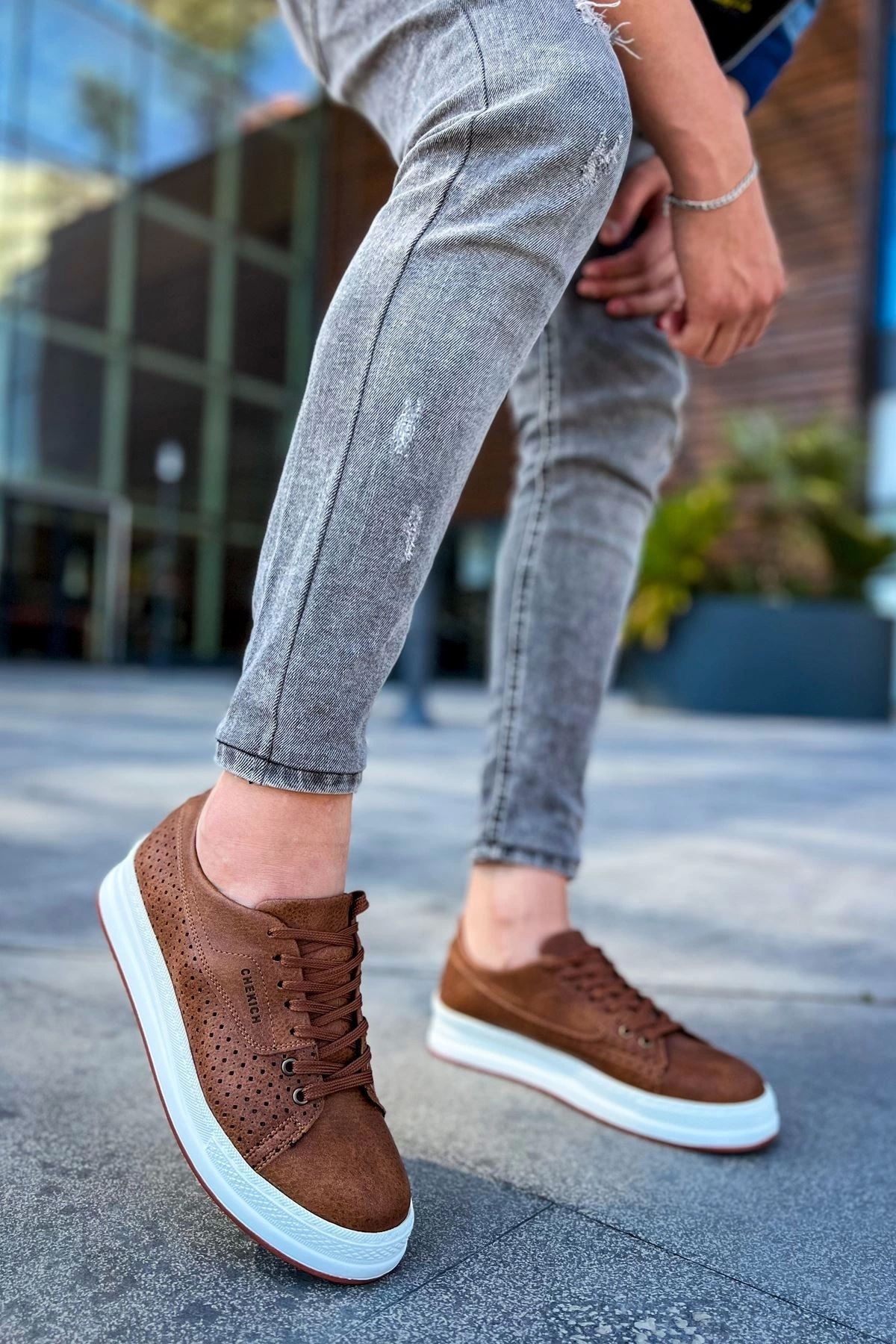Chekich-Cbt Cowien Tan Men's Shoes 3