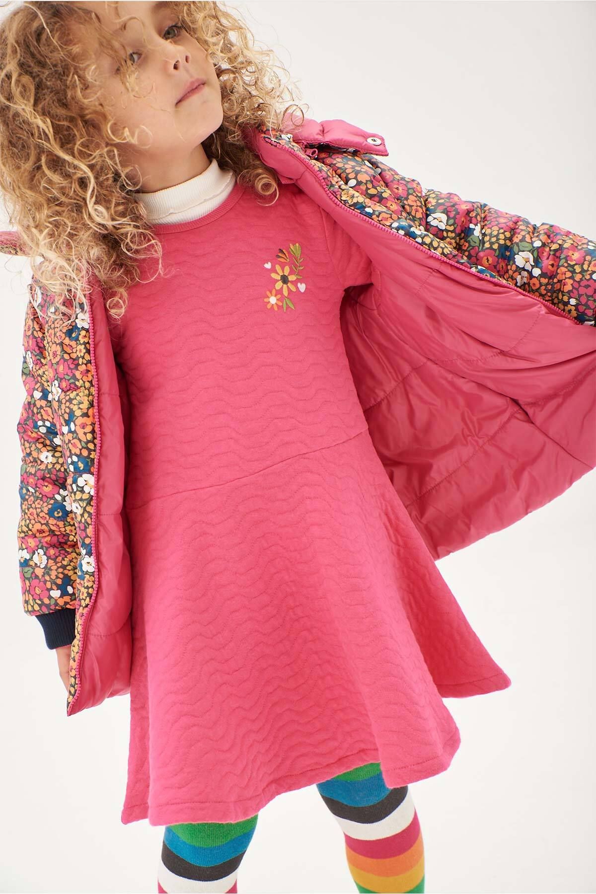Boboli Rochie De Fetiță Roz Închis Femeie - 4 years old