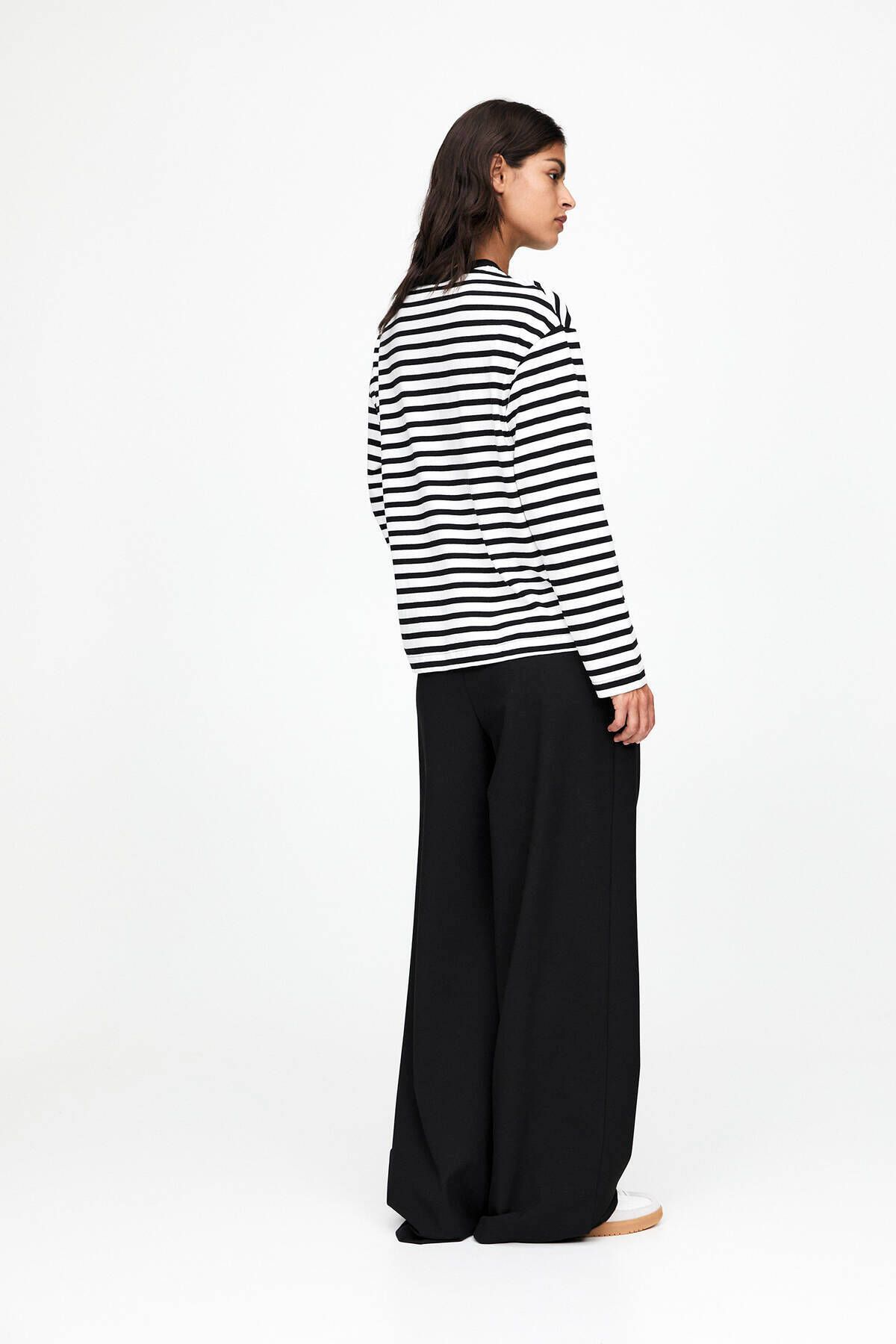 Pull & Bear-Oversize uzun kollu t-shirt 4