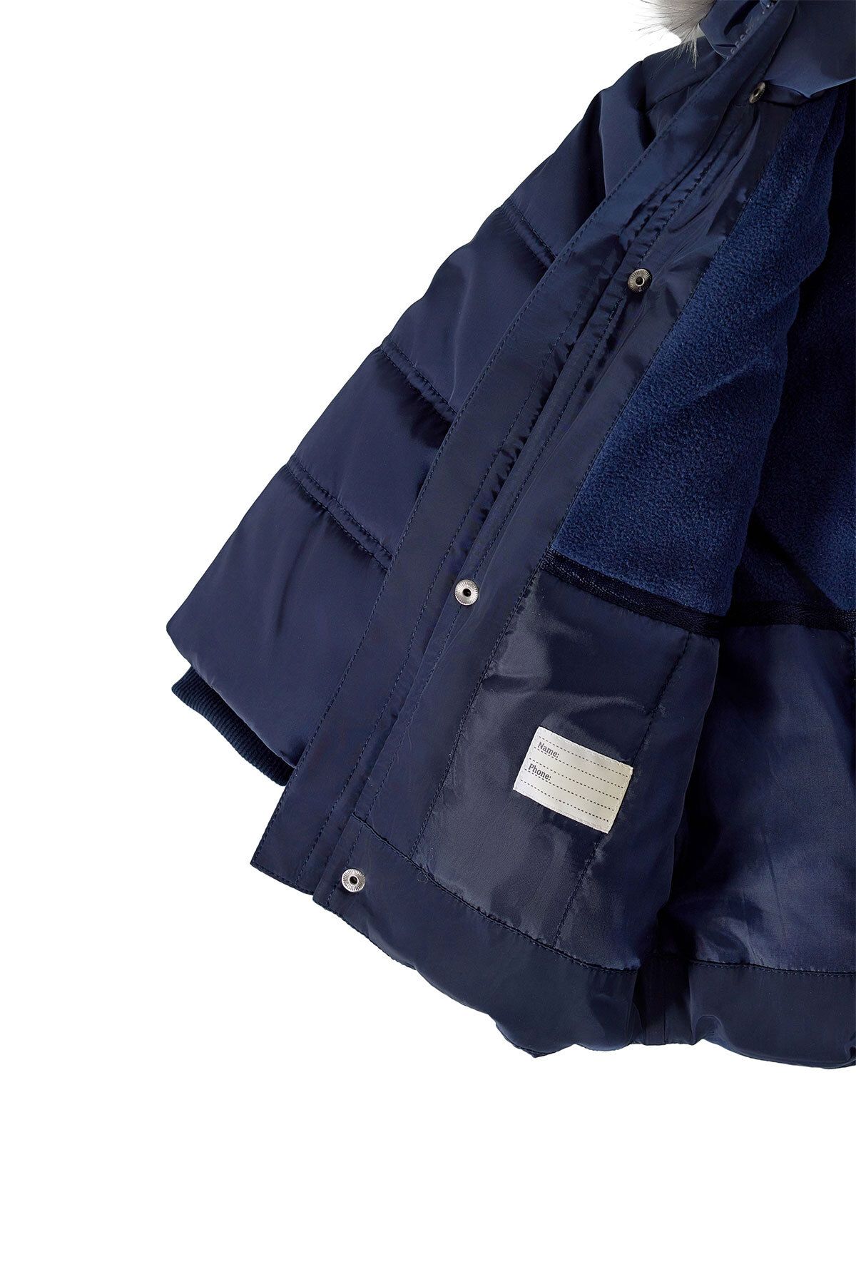 Miny Center-Boy's Coat Navy Blue 4