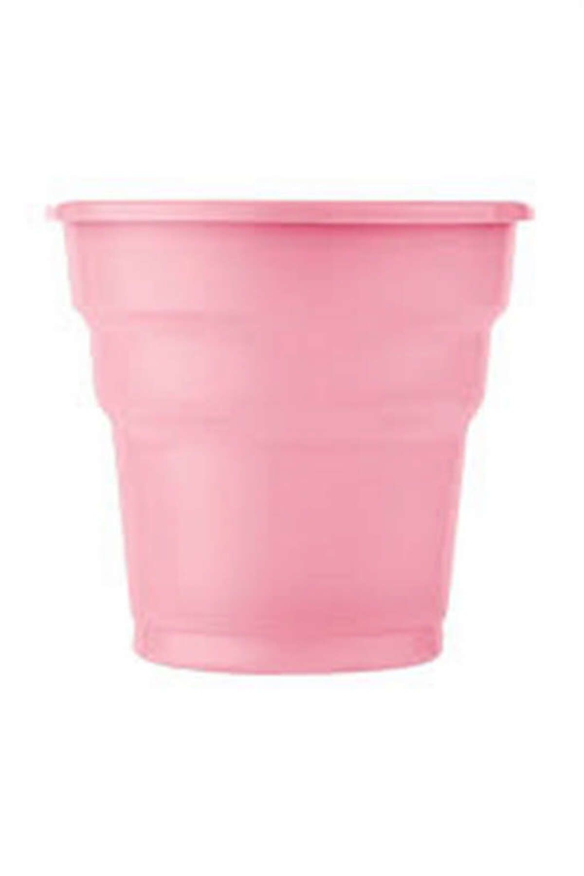 ZERO LAND - 25 adet Plastik Bardak Pembe LZWDR