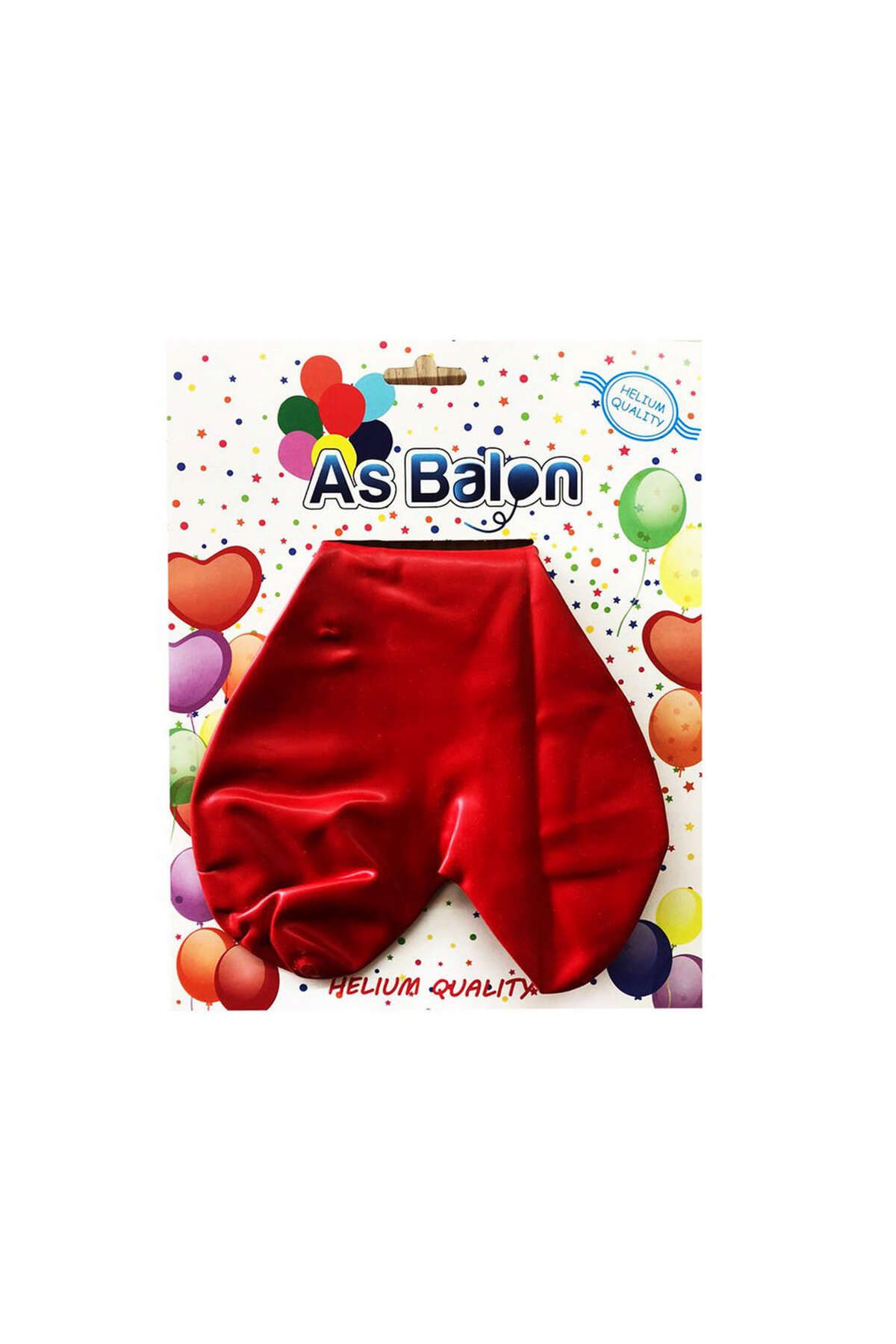 ZERO LAND - 20 inç kırmızı Kalp Jumbo Balon 51 cm YKTSN