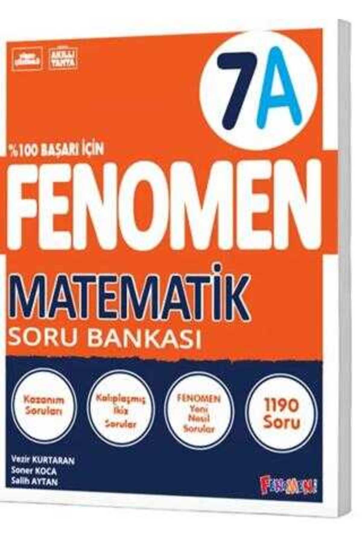 Fenomen Yayıncılık 7. Sınıf Fenomen A Serisi Matematik Soru Bankası