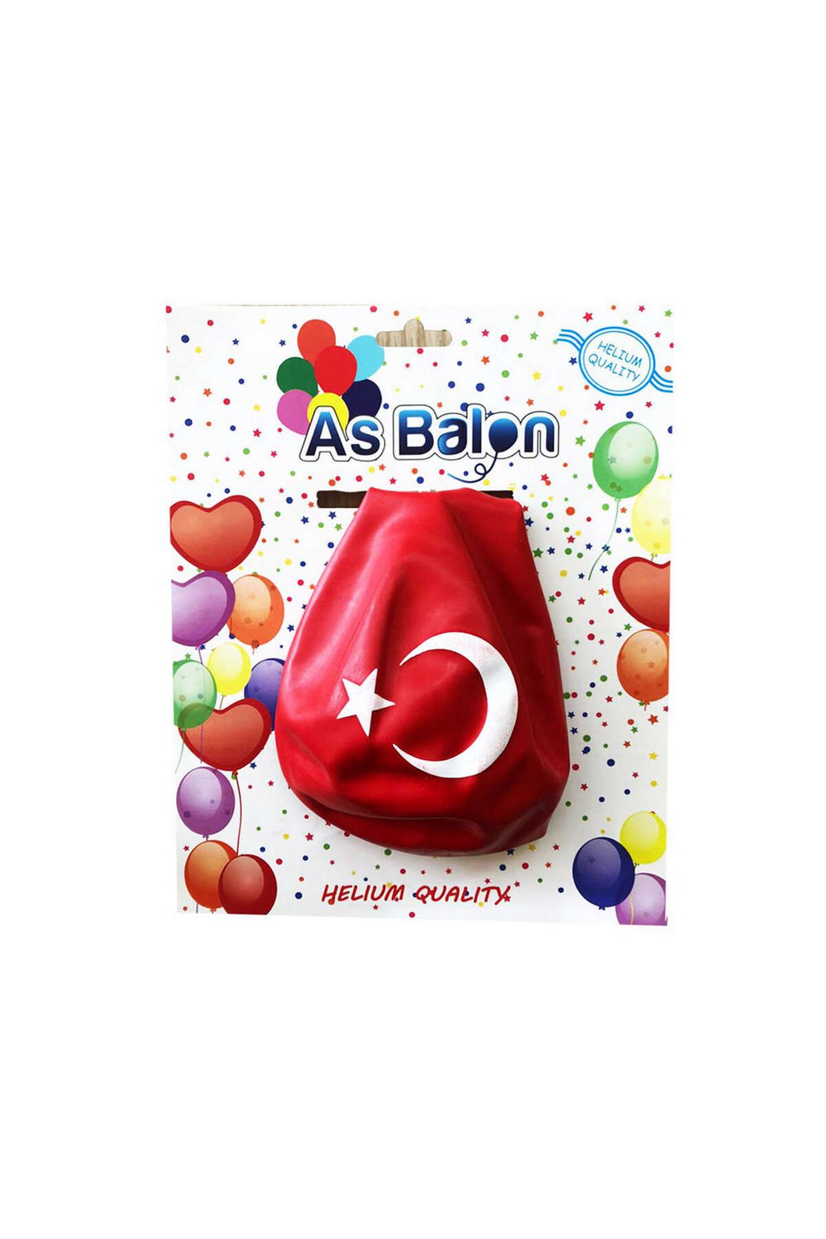 ZERO LAND - 20 inç Türk Bayrağı Jumbo Balon 51 cm YKTSN