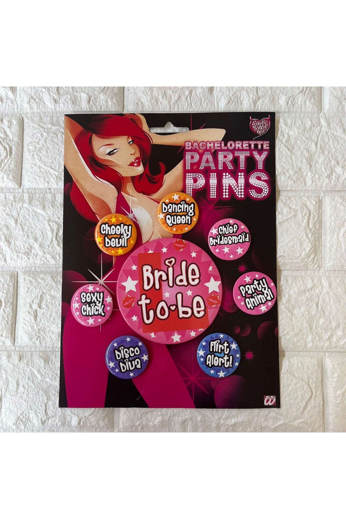 ZERO LAND - Bride To Be Parti Rozeti 8 adet No-1 DRSTR