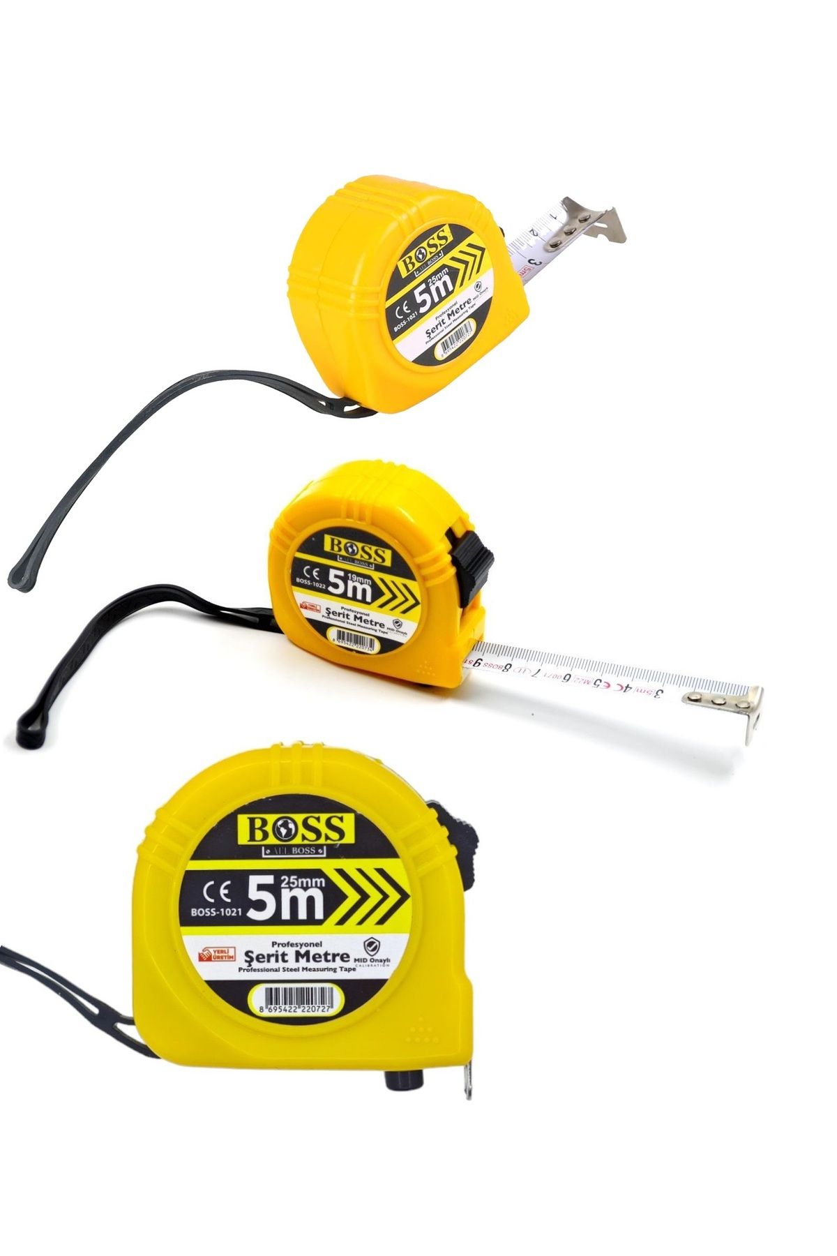 Depolife-5 Meter Spirit Level Angled Combination - Carpenter, Engineer, Architect Hand Tool Set 5