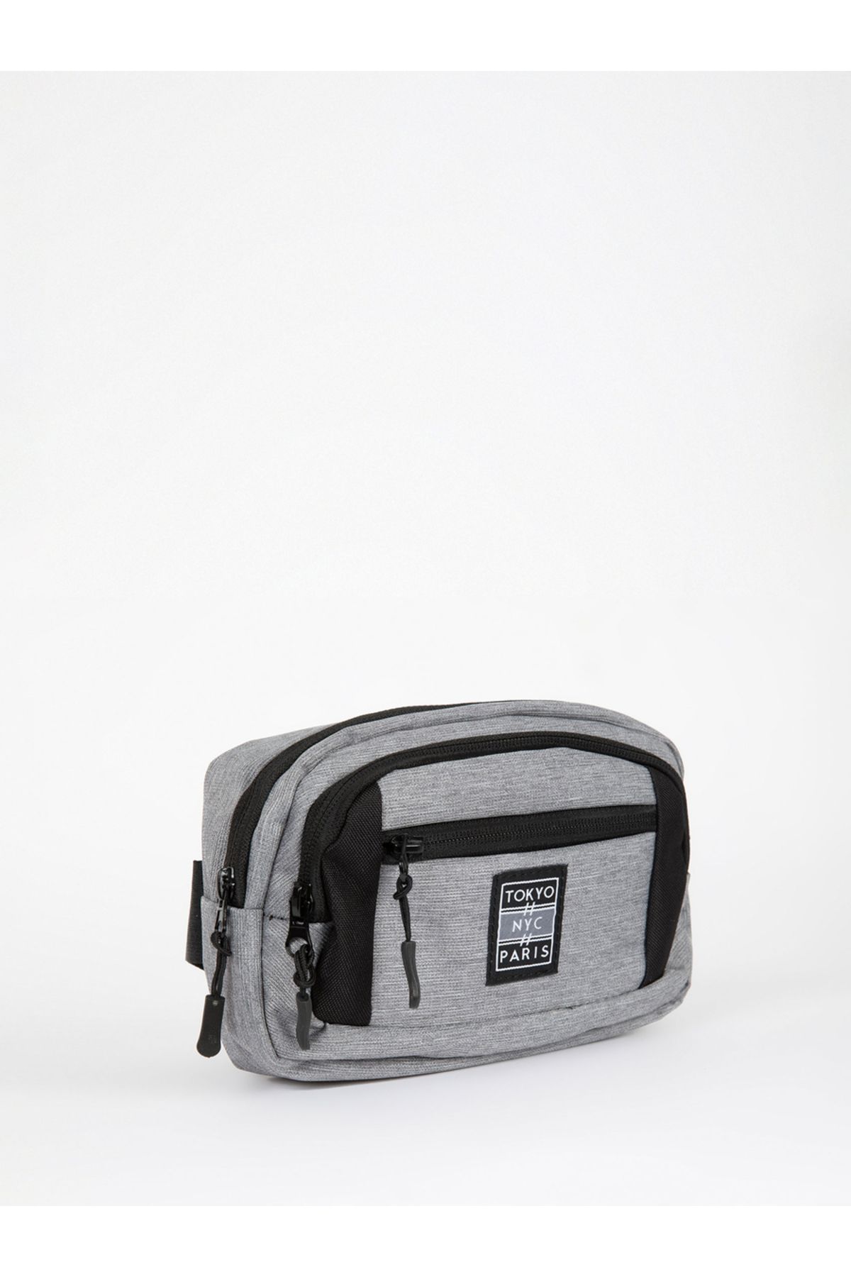 DeFacto-Patch Detail Zip Pocket Crossbody Bag 3