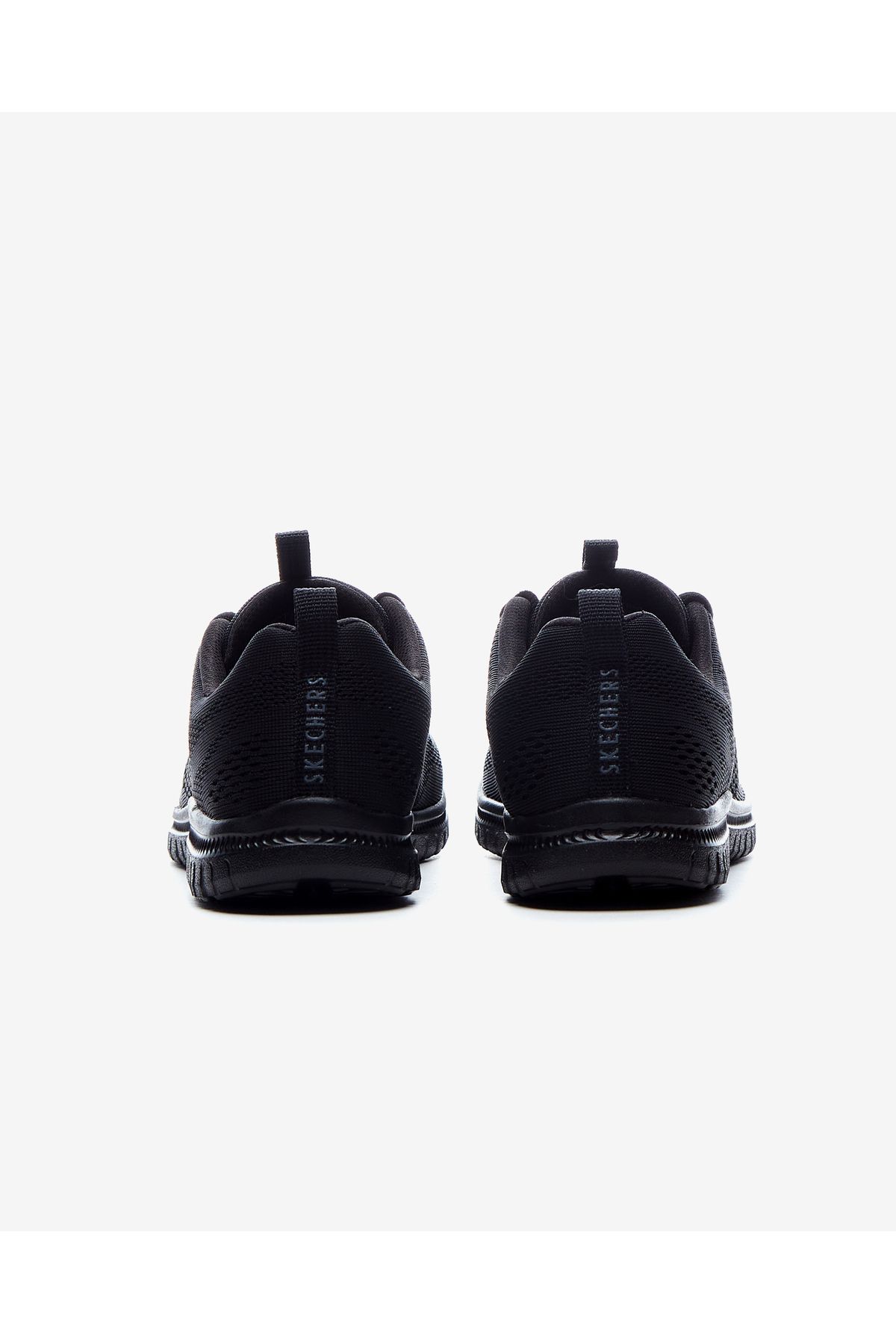 کفش دو و تمرین مشکی زنانه فضیلت ورزشی سیاه سفید 104412 BBK Skechers