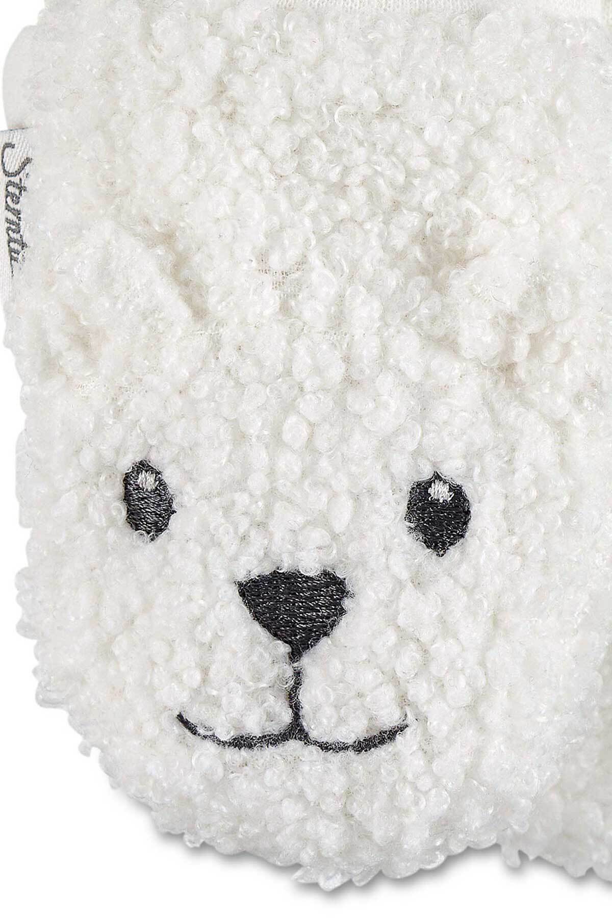Sterntaler Unisex Bebek Eldiven Ekru fotoğrafı 4 (önizleme)