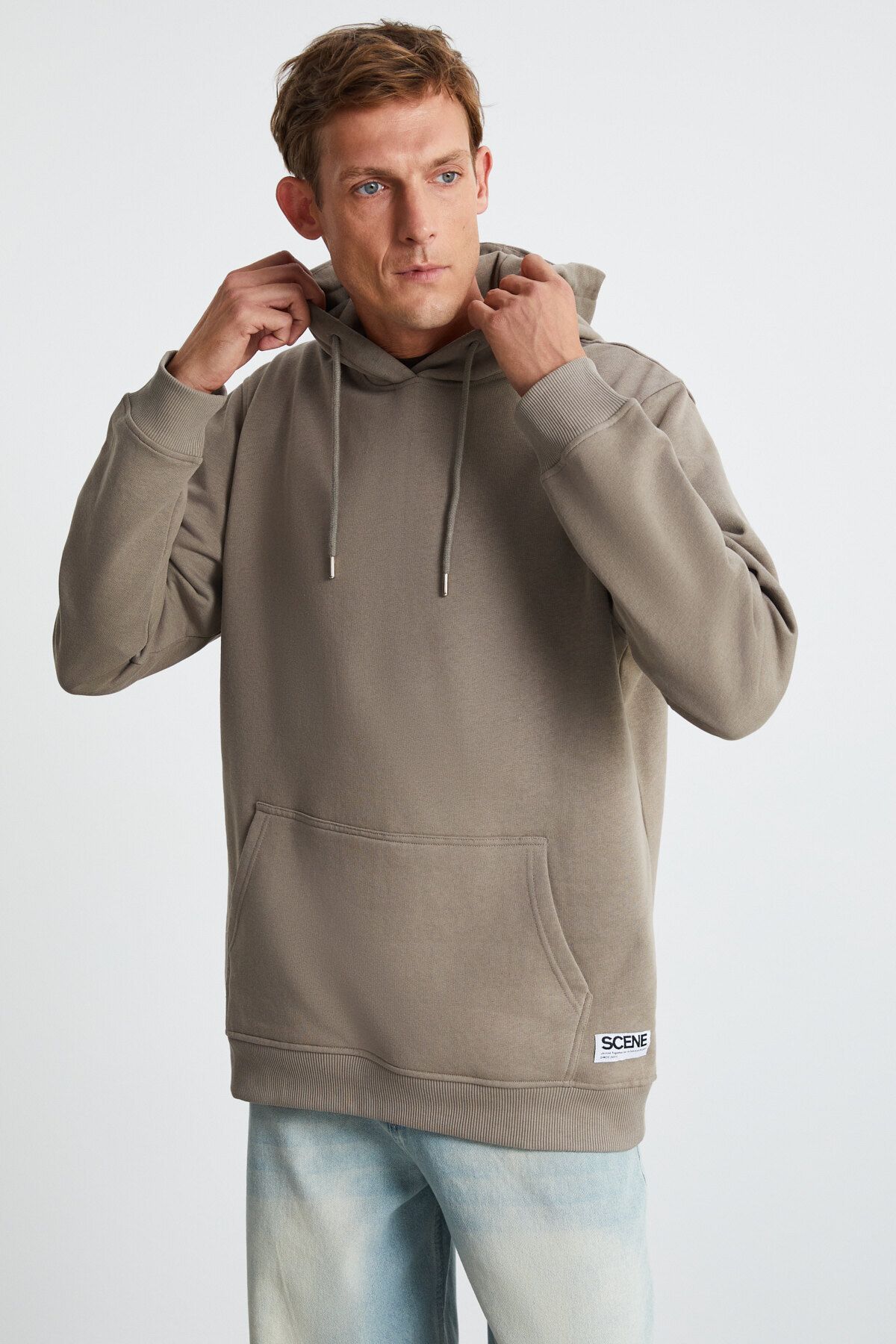 GRIMELANGE-Men's Mink Sweatshirt - Derick 3