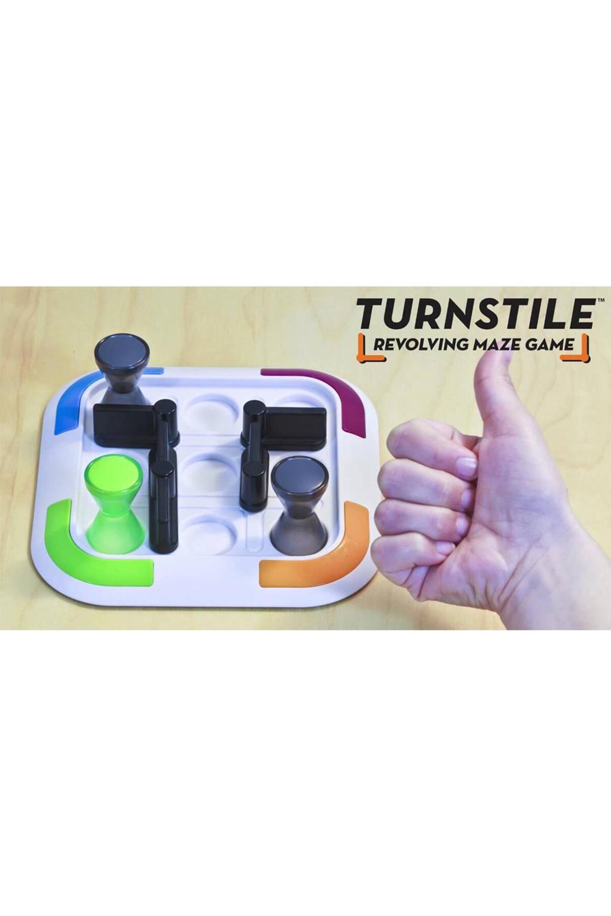 ThinkFun-Turnstile Turnstile Rotating Magic Maze Game 3