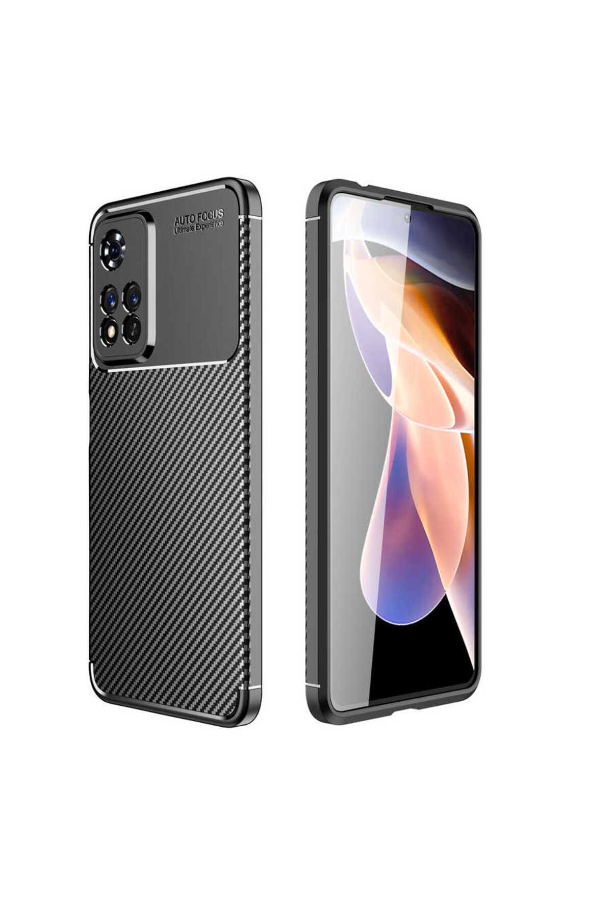 gaappy Fib Serisi Xiaomi Redmi Note 11 Pro Plus Siyah Kapak