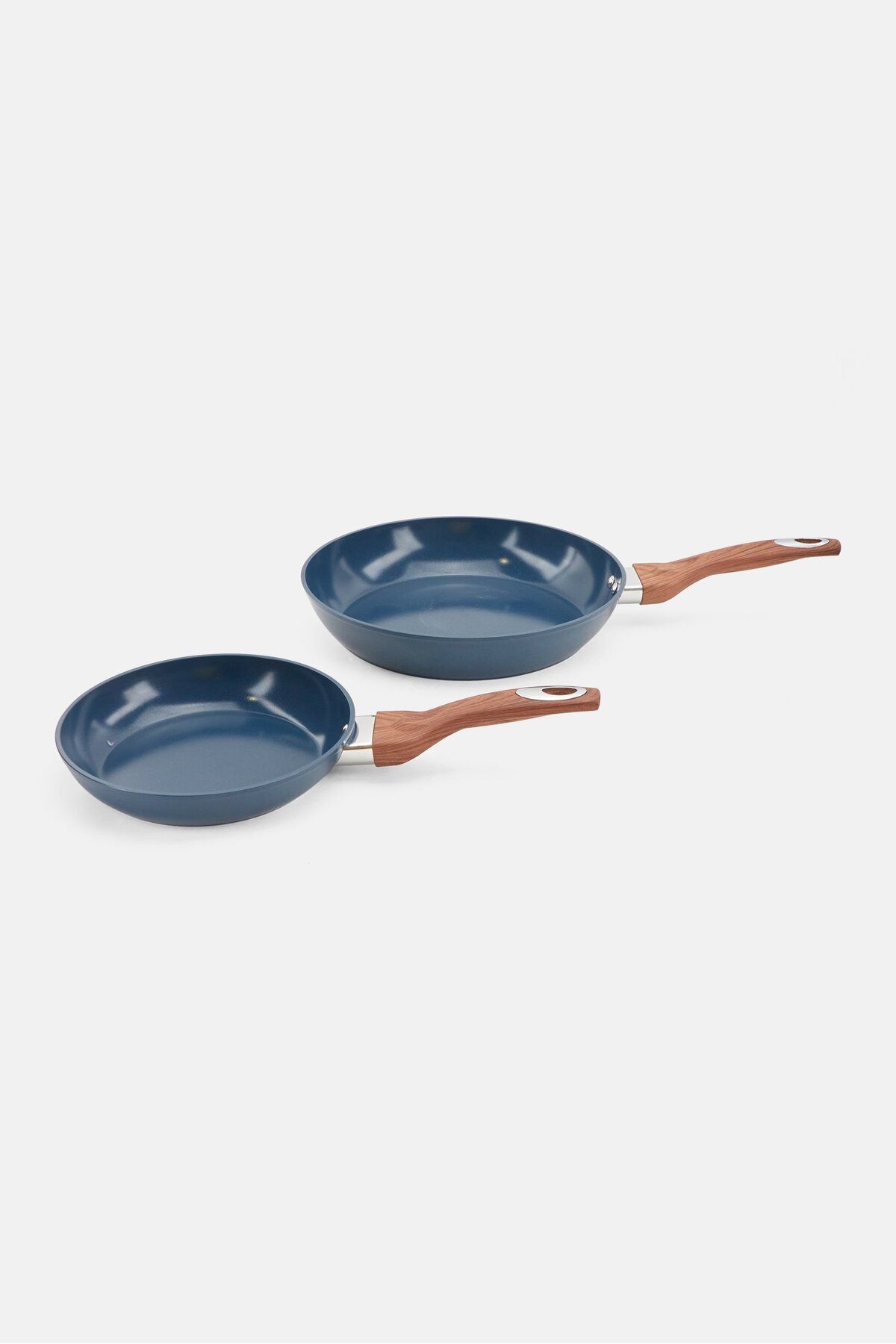 Phantom Chef-8 And 11 Frying Pan Set Pure Aluminum Nonstick, Navy 3