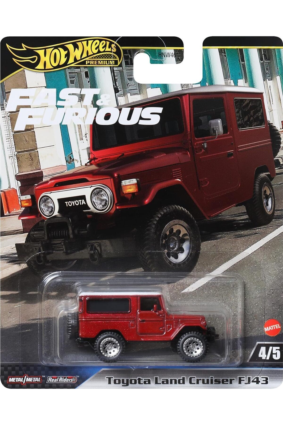 HOT WHEELS Fast & Furious Premium Toyata Land Cruiser FJ43 HNW46