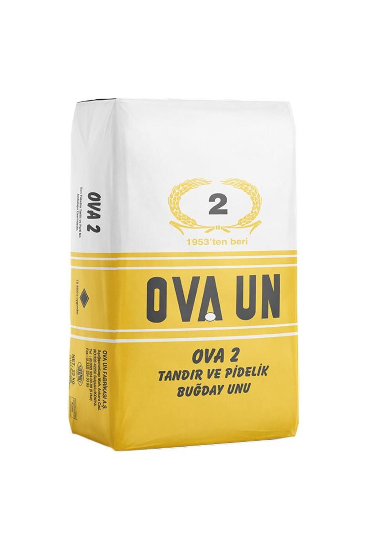 Ova un Ova 2 Tandır Ve Pidelik Un 25 Kg