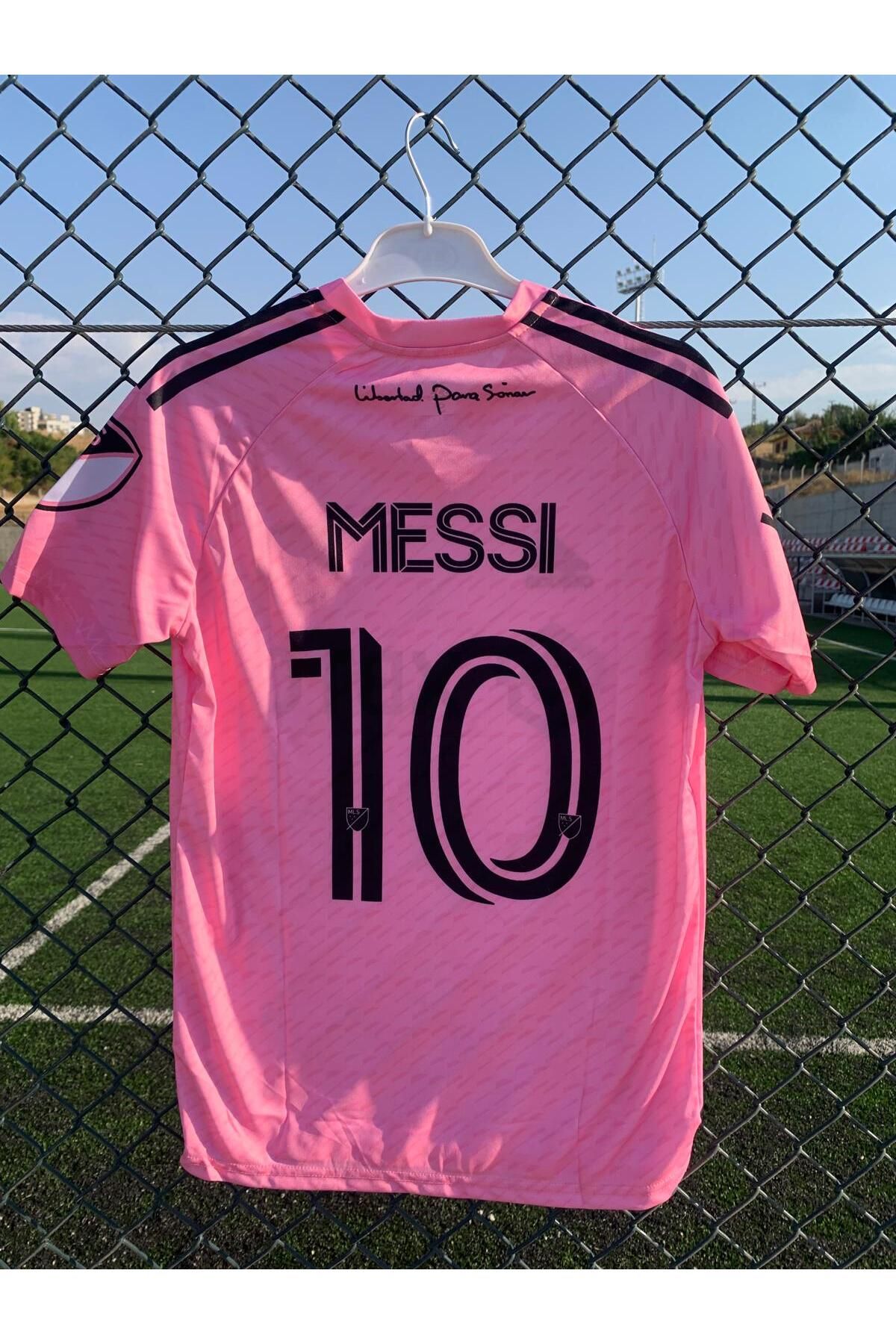 BARBITOS İnter Miami 2023/24 Sezon Lionel Messi Pembe Yetişkin Forması-zyp9