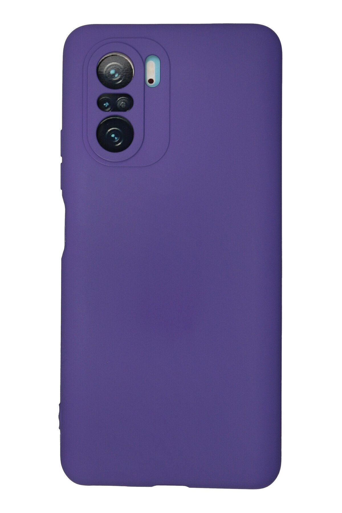 cepmoda xiaomi REDMİ K40 PRO KILIF - Pastel Soft Dokulu Lansman Kapak içi Süet v15 MOR