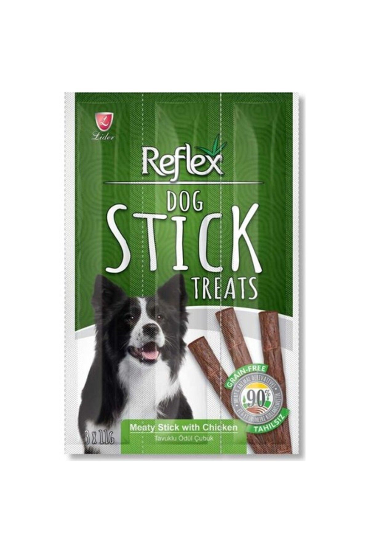 Reflex Tavuklu Köpek Stick 3x11 gr