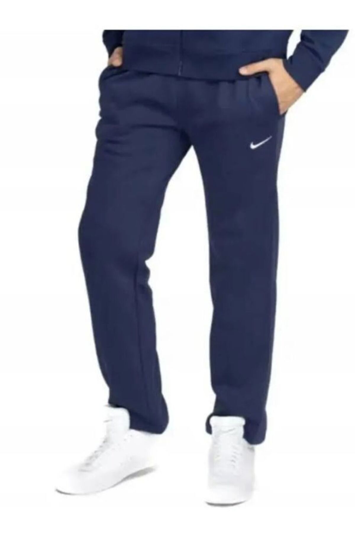 Nike-Fleece Tapered Swoosh Jogger Men's Sweatpants826431-410 1