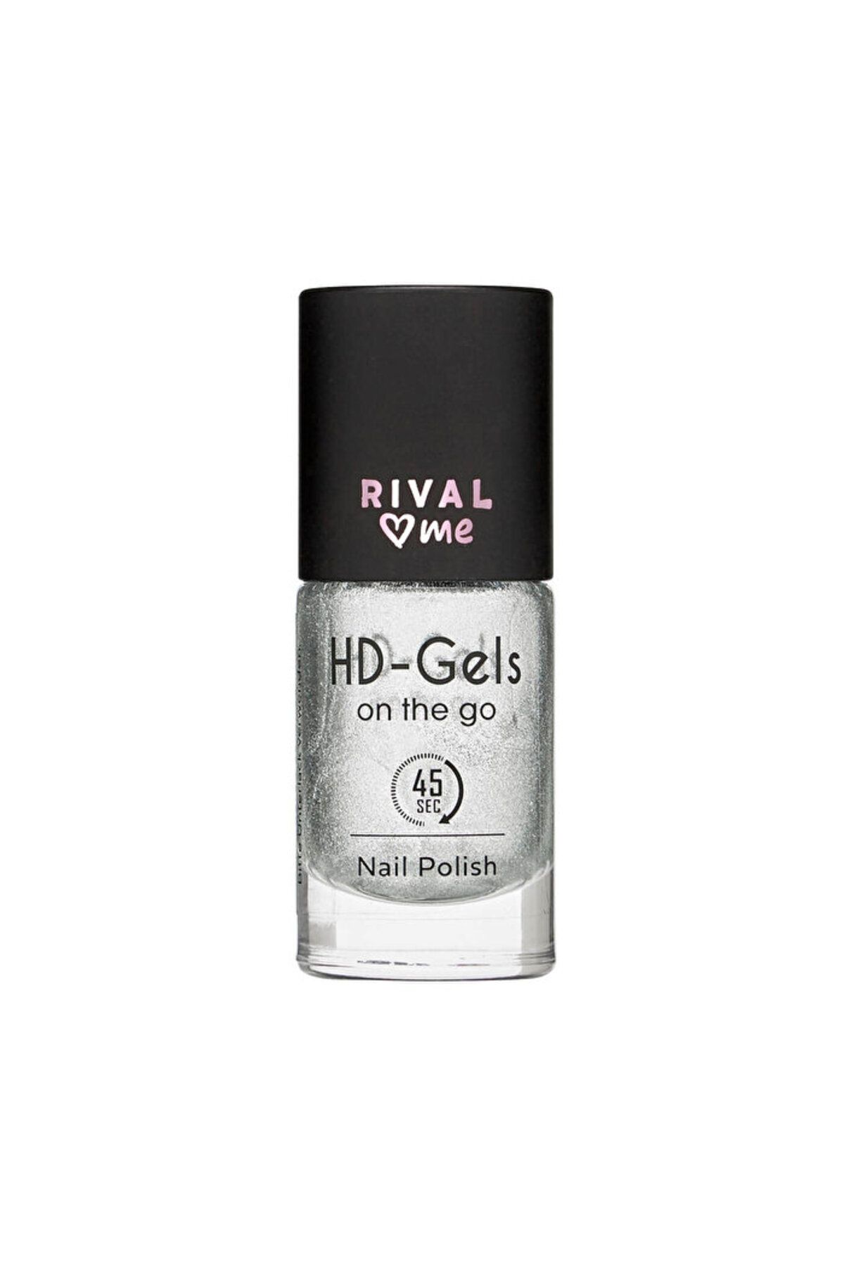 Rival Loves Me Oje - HD Gels No.31 Silver Vibes Jel Efekti - 1 adet