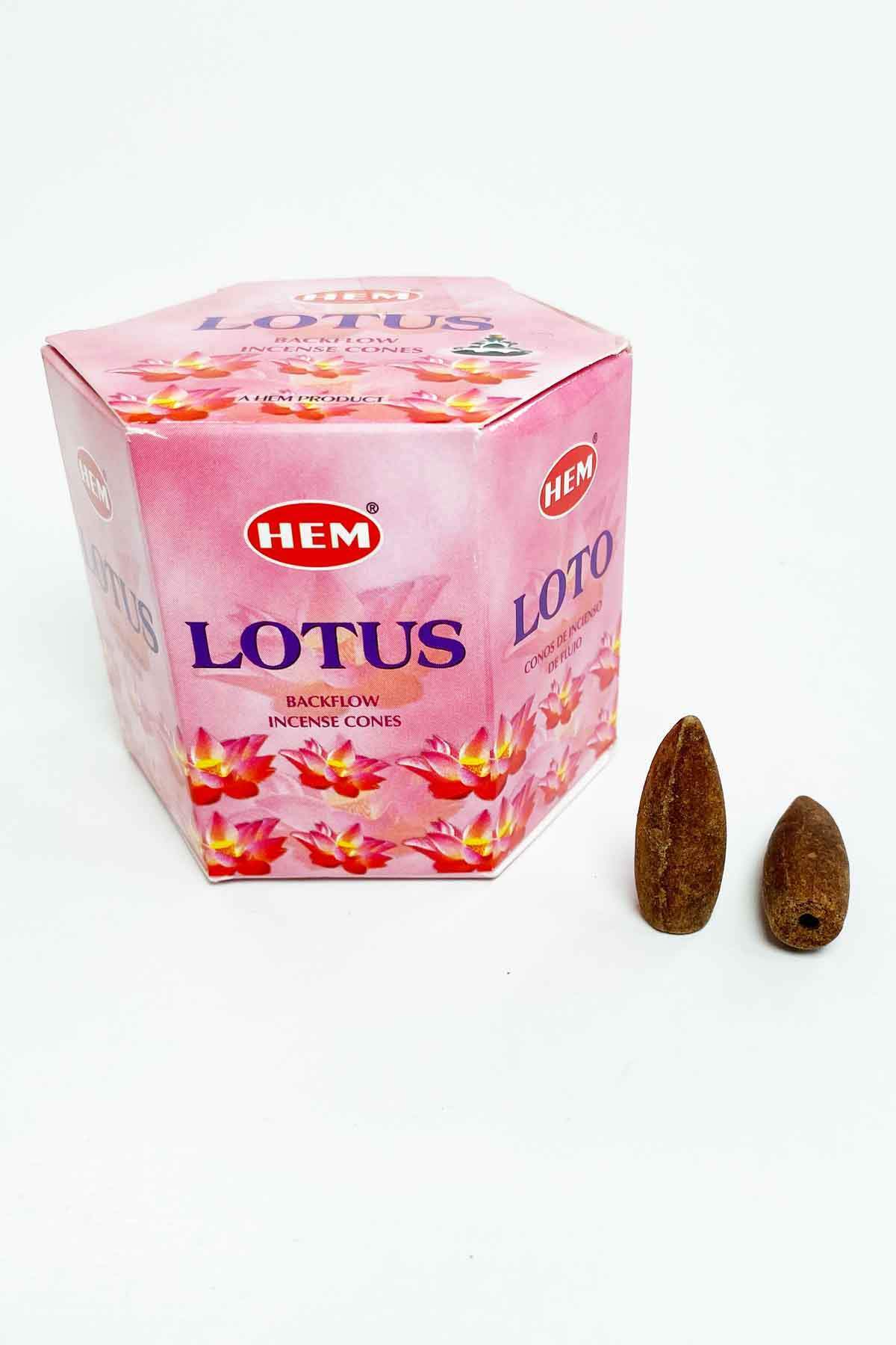 Skygo-10 Pieces Backflow - Backflow Waterfall Incense Cone, Lotus Vanilla 1