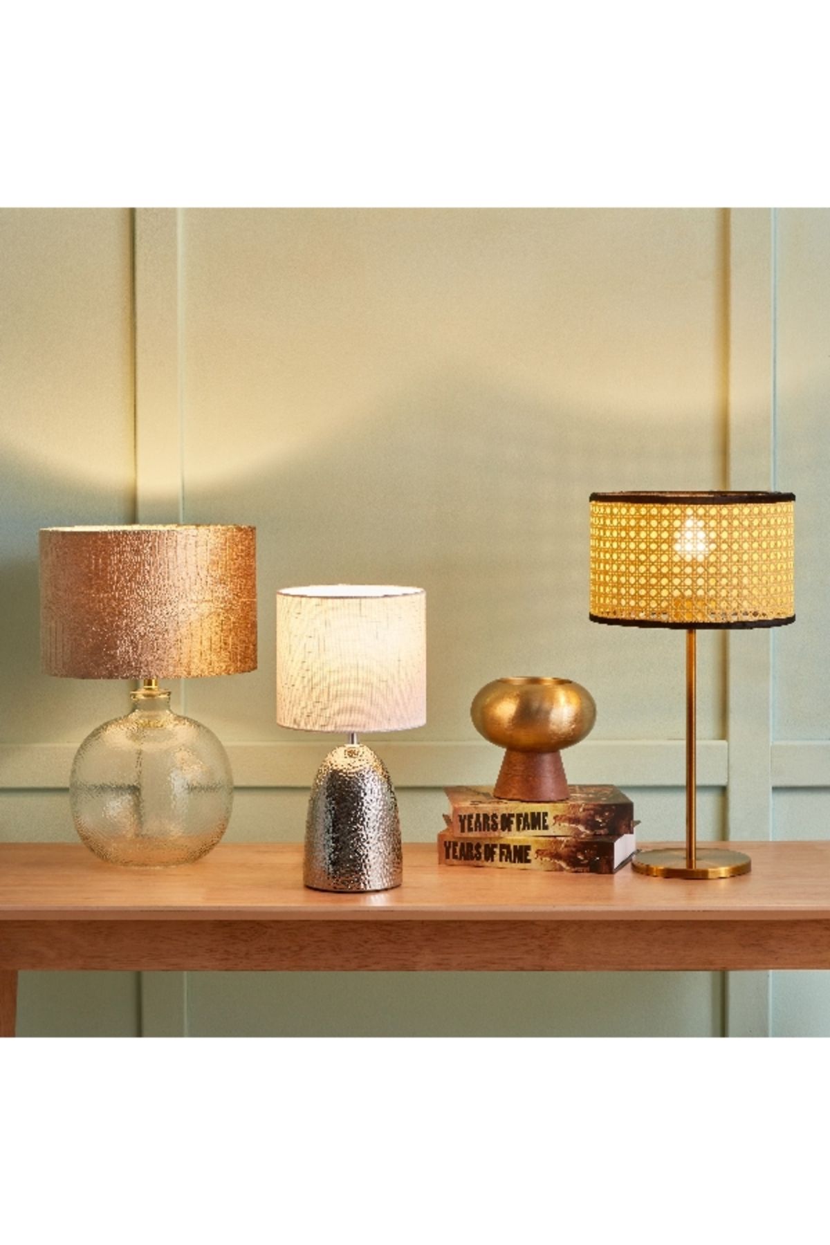 Home Box-Novalie Table Lamp with Shade - 34.5 cm 5