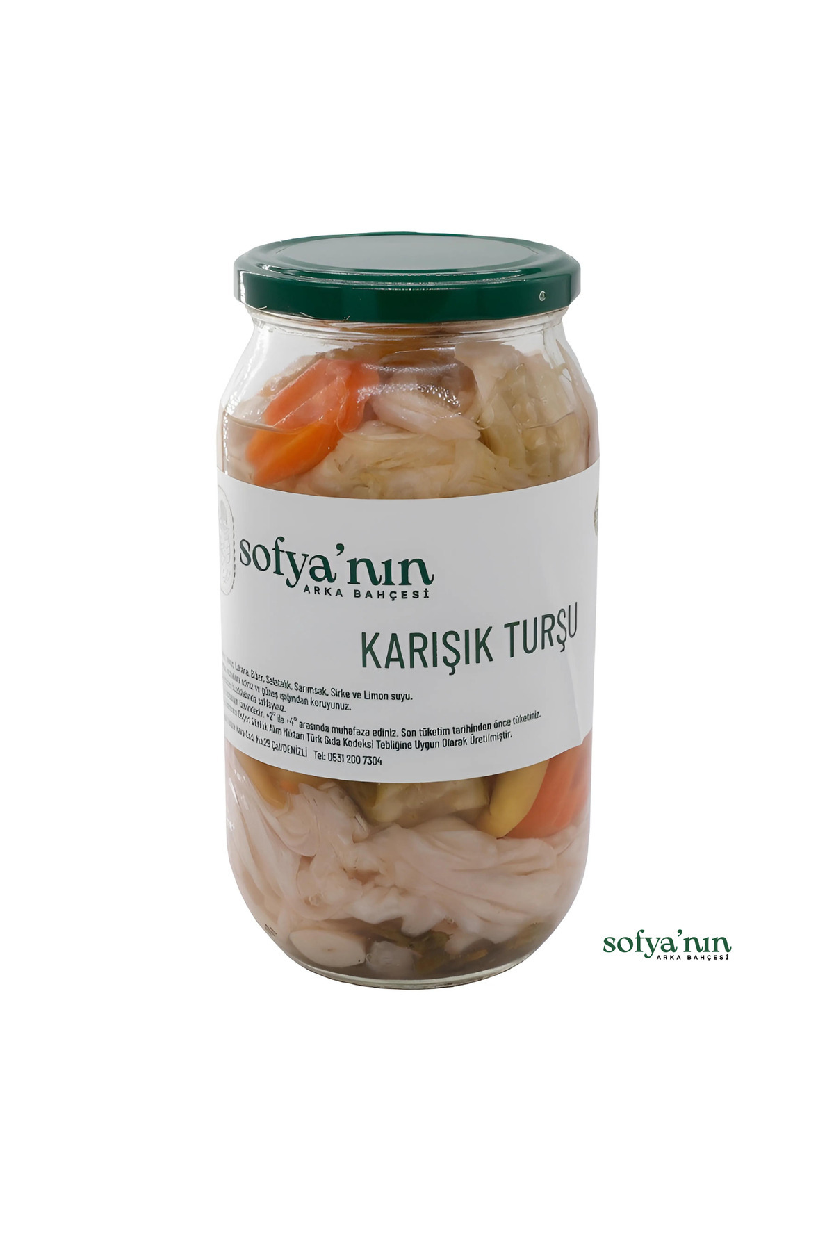 Sofyanın Arka Bahçesi Karışık Turşu 1000gr