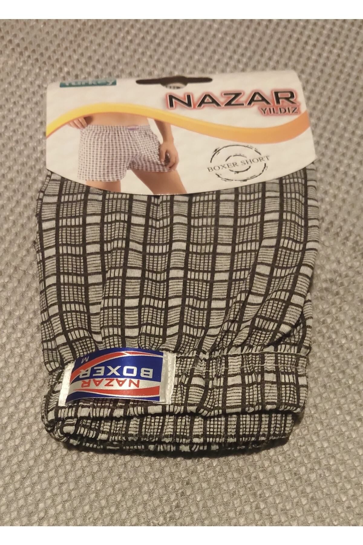 SİERNA Nazar Yıldız Erkek Boxer Pamuk srn-002614