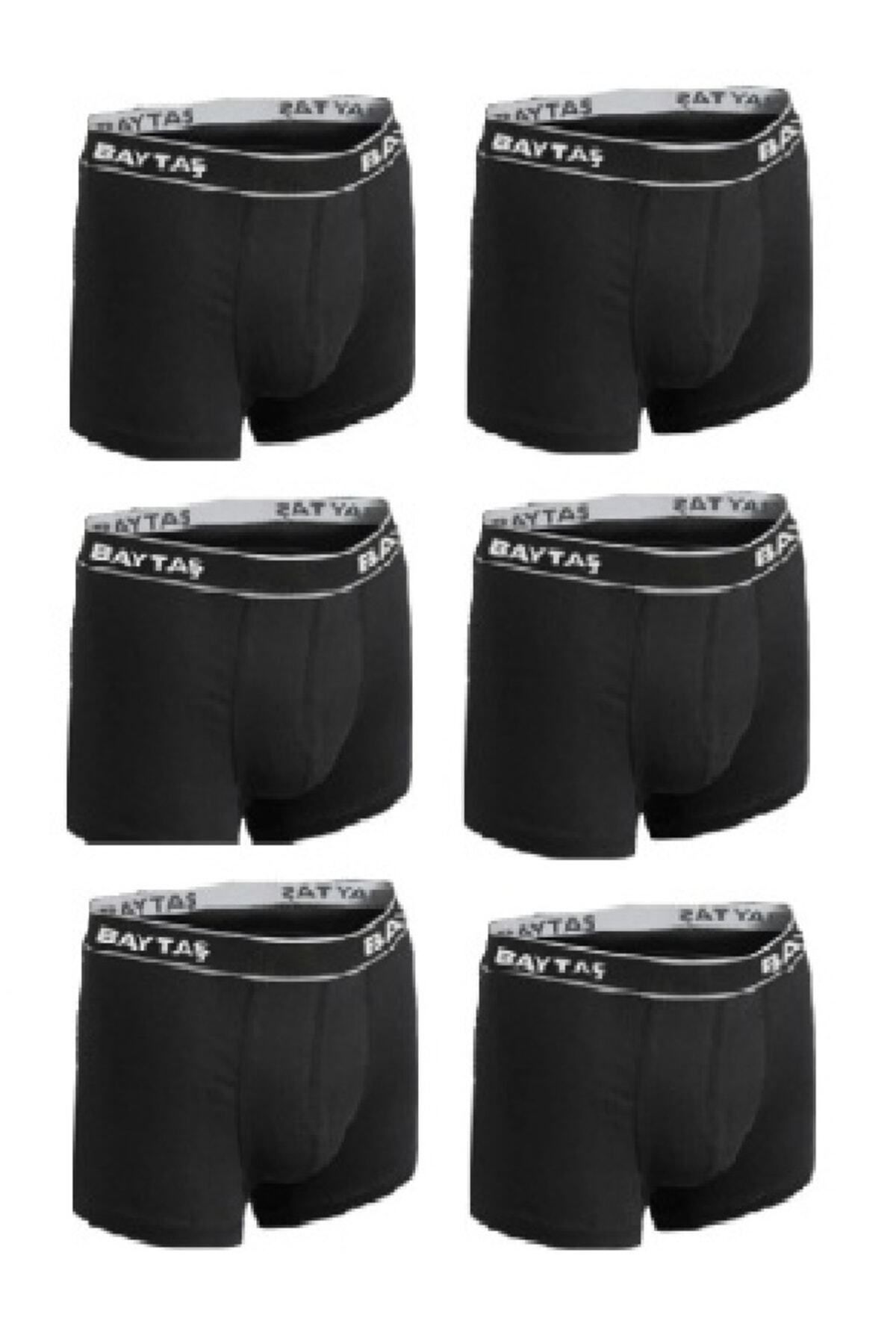 PİERLES-6-Piece Economical Cotton Men's Boxers - Lycra 1