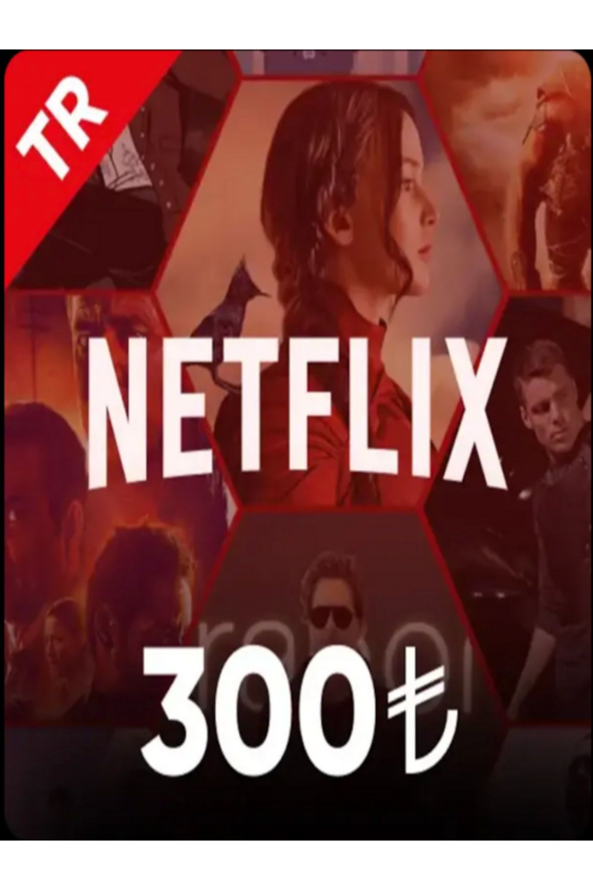 Hasefpin Netflix Hediye Kartı 300 TL