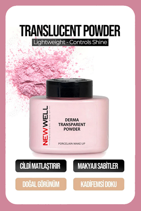 New Well Translucent Pink Powder