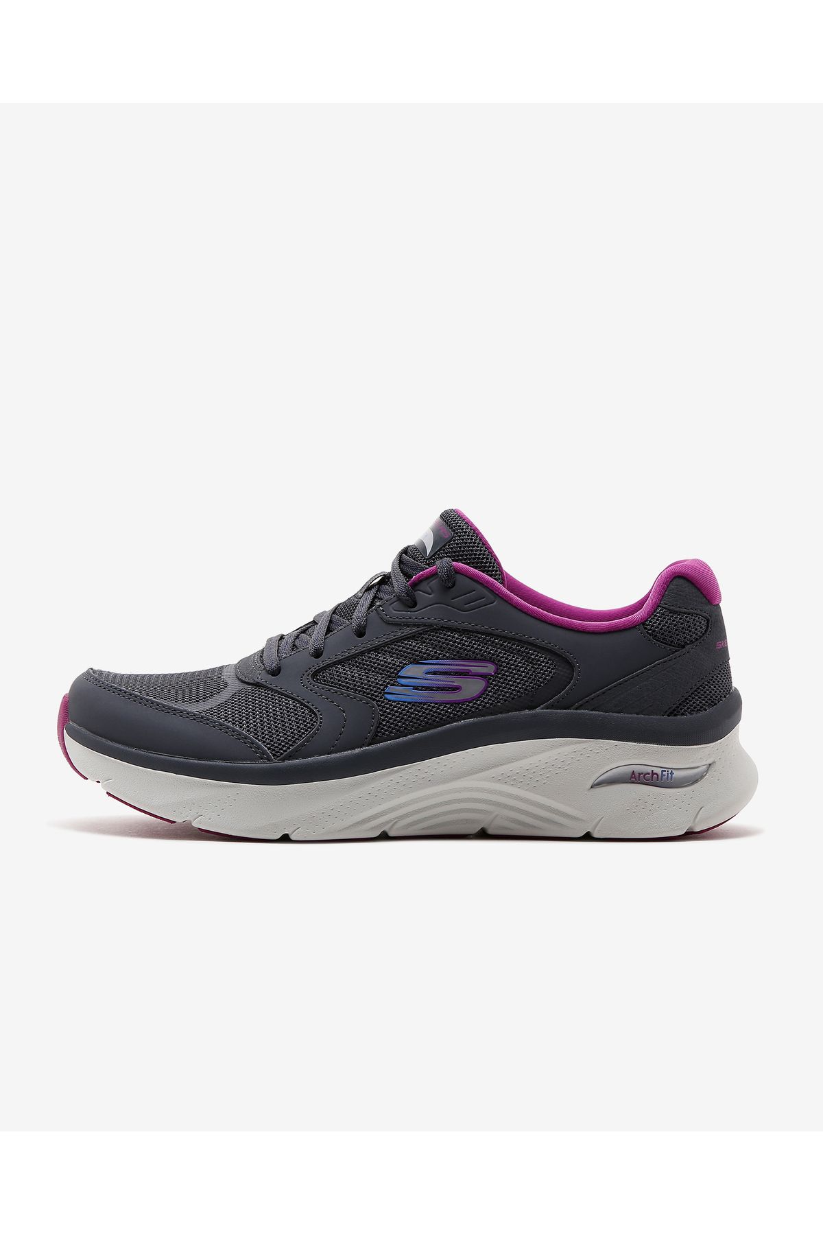 کفش دو و تمرین قرمز زنانه ARCH FIT D'UL های ورزشی خاکستری CCPR Skechers