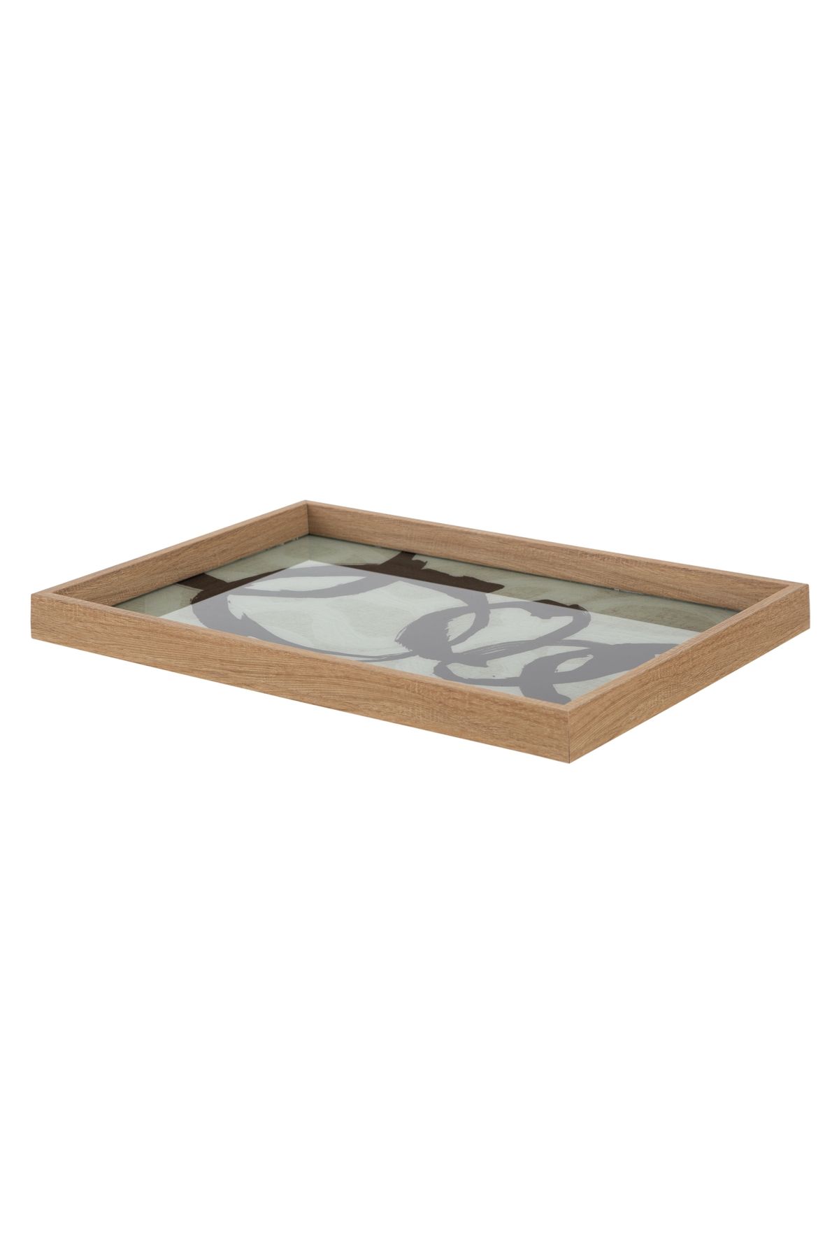 Mudo Home-Natural Loop Decorative Tray - 32x46cm 2