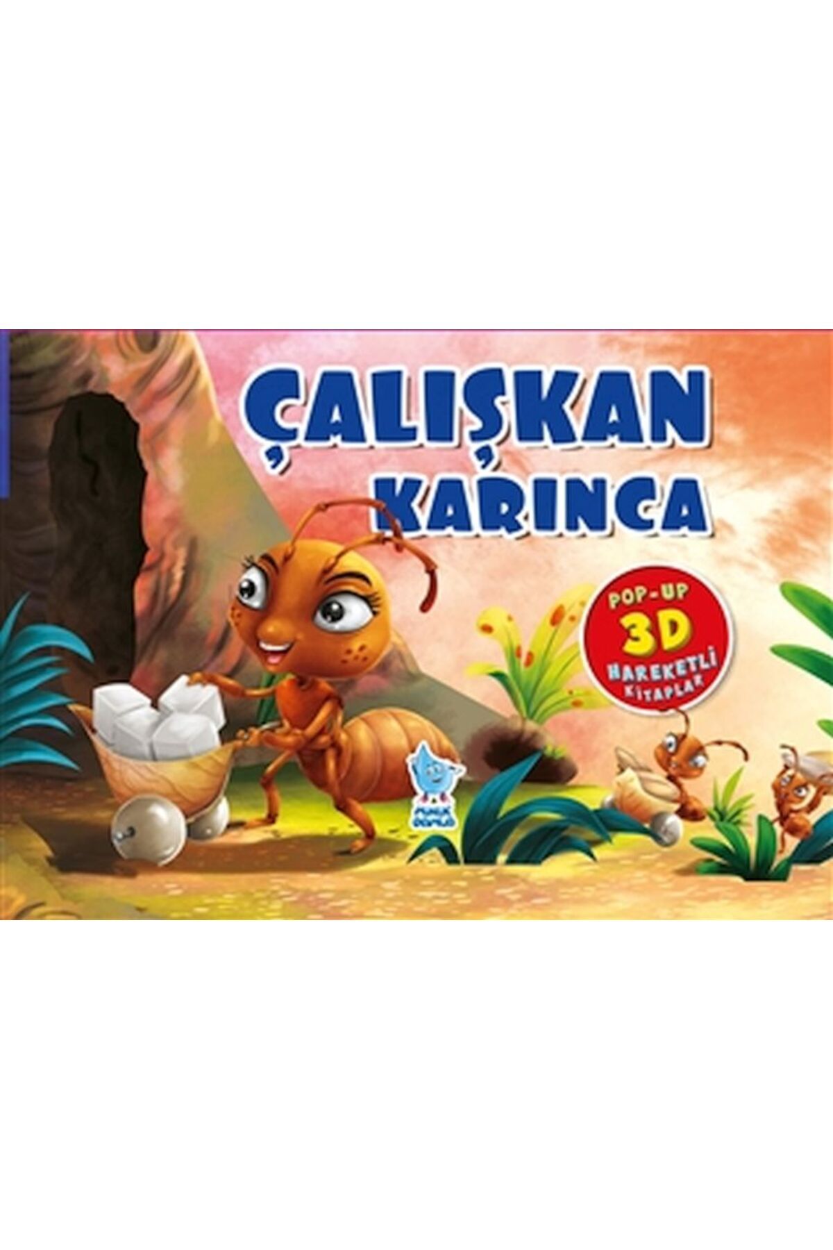 Karma Kitaplar Çalışkan Karınca (Pop-Up 3D Hareketli Kitaplar)