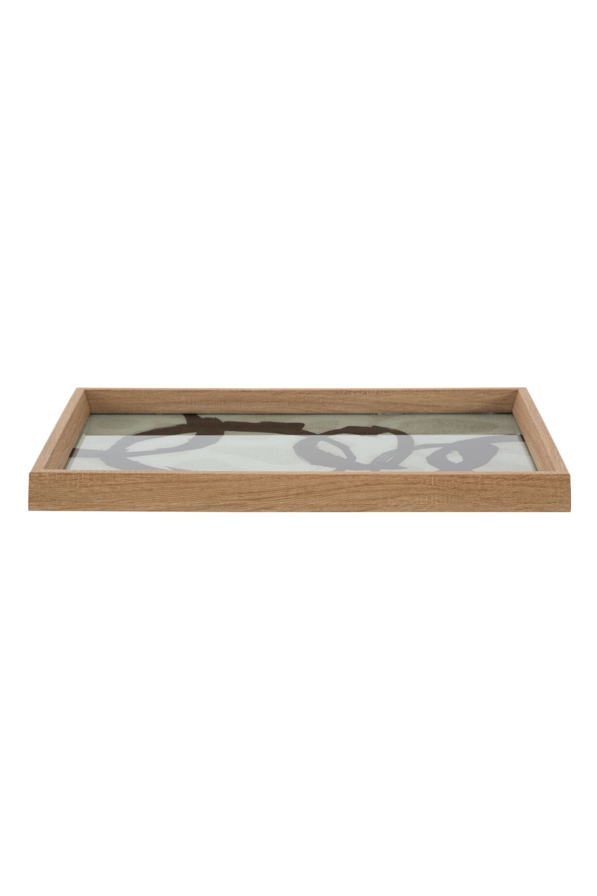 Mudo Home-Natural Loop Decorative Tray - 32x46cm 3