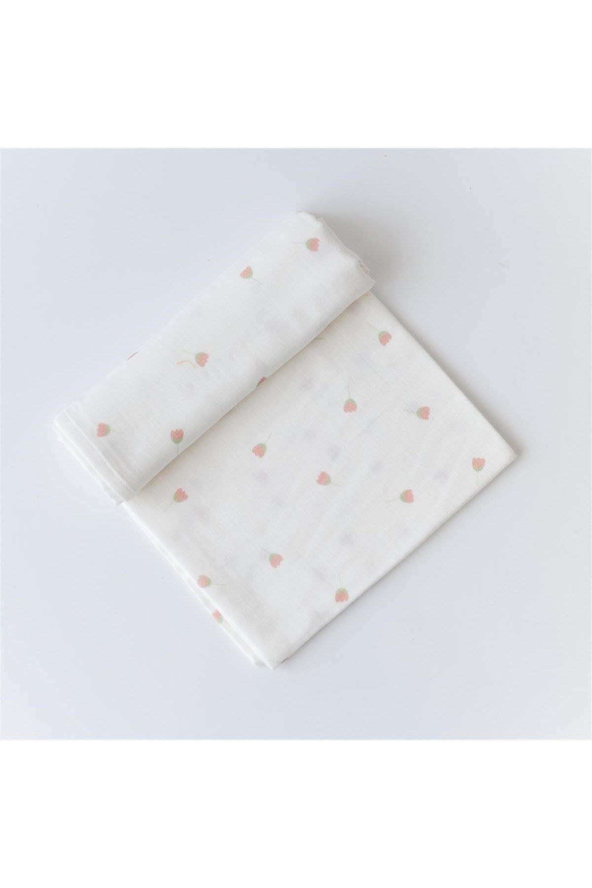 Mama Yoyo Baby&Kids-Multi-Purpose Organic Muslin Blanket - 100 x100 cm Tulip / Tulip 1