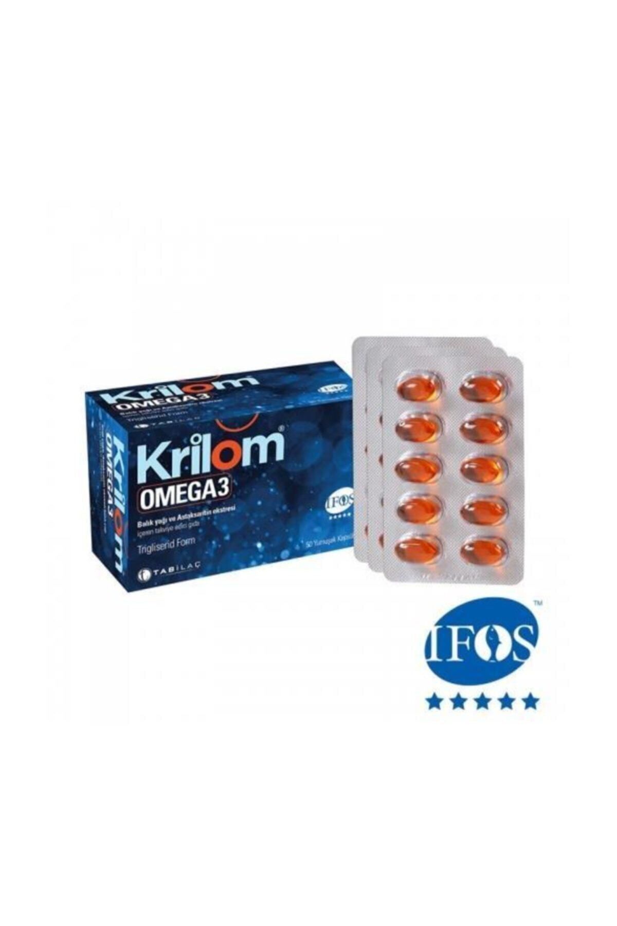 Krilom Omega 3 50 Yumuşak Kapsül