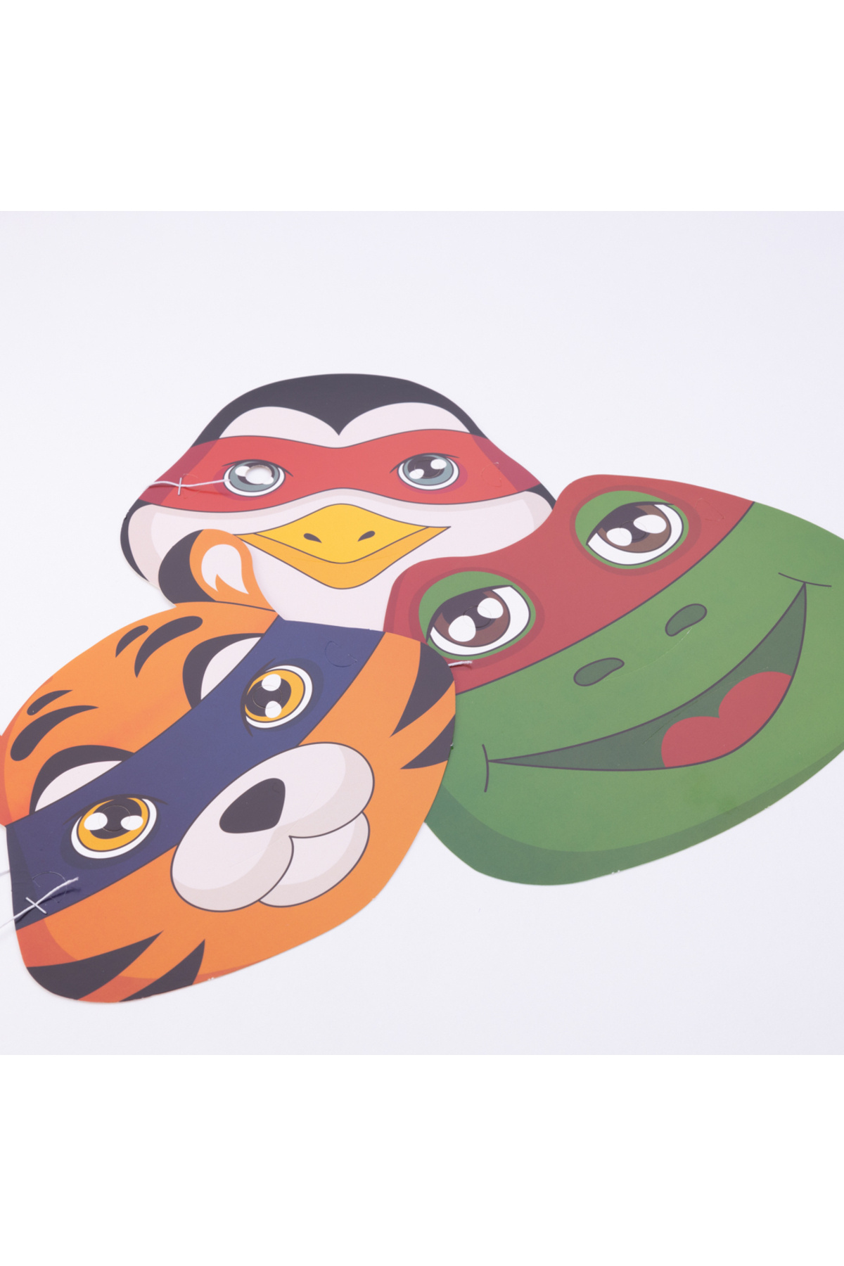 Bimotif Kahramanlar 3lü karton maske seti