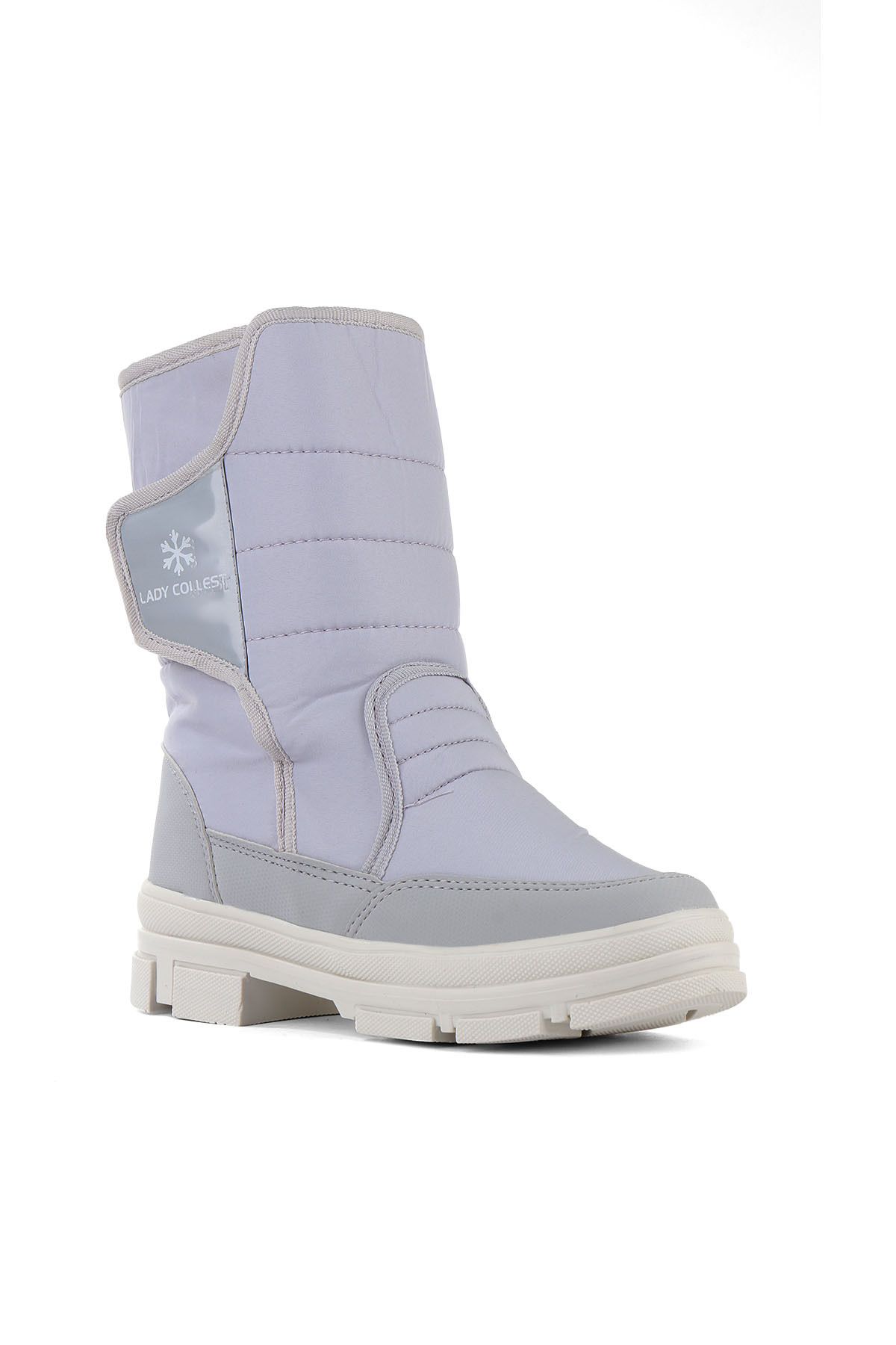 Vojo Cold Cırtlı Kürklü Unisex Kar Botu görsel 4