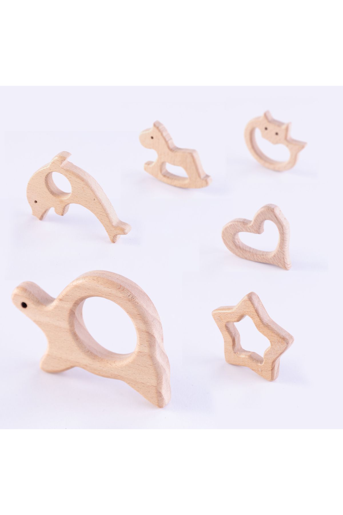 Bimotif-Natural Wood - Teether Horse 2