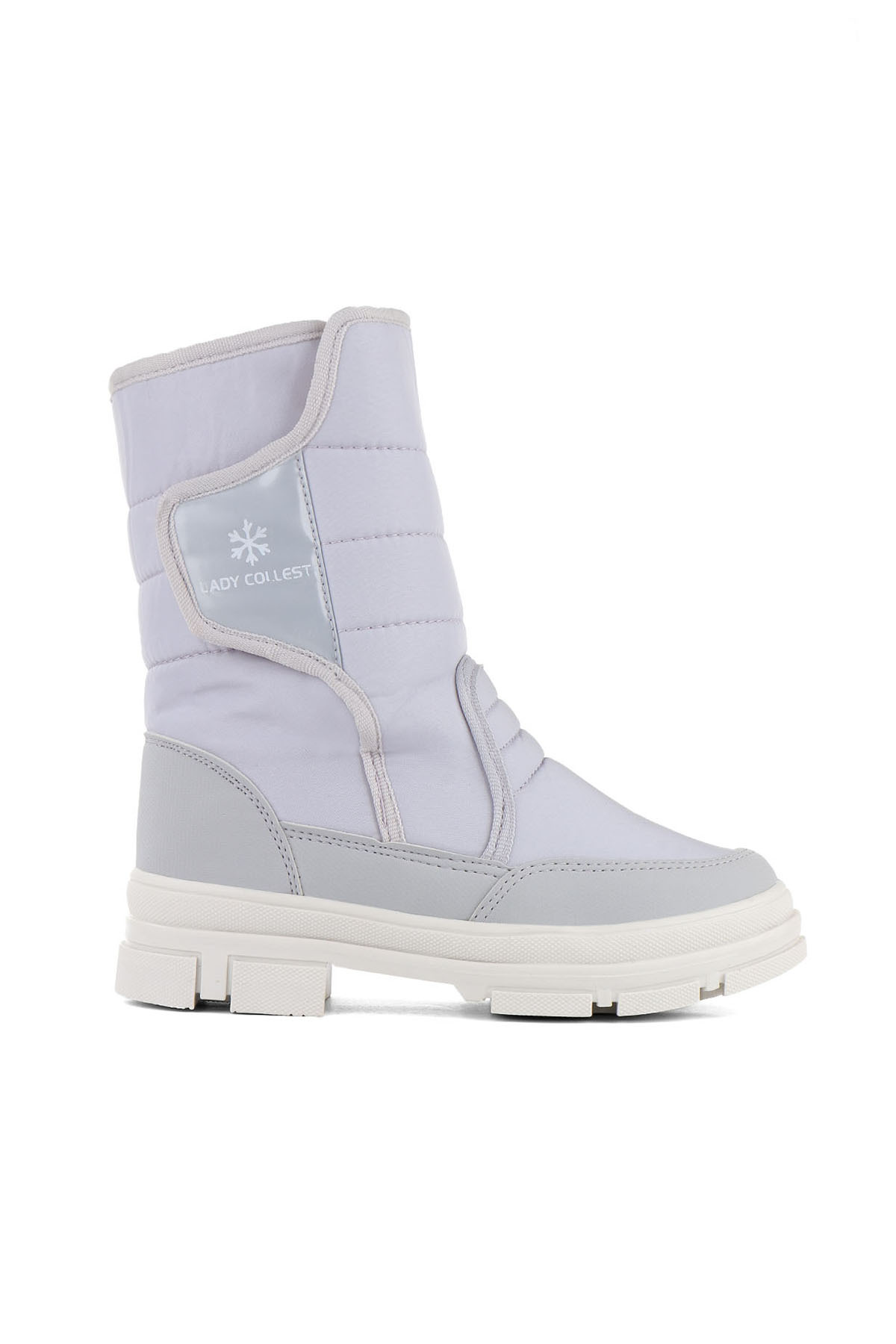 Vojo Cold Cırtlı Kürklü Unisex Kar Botu görsel 2