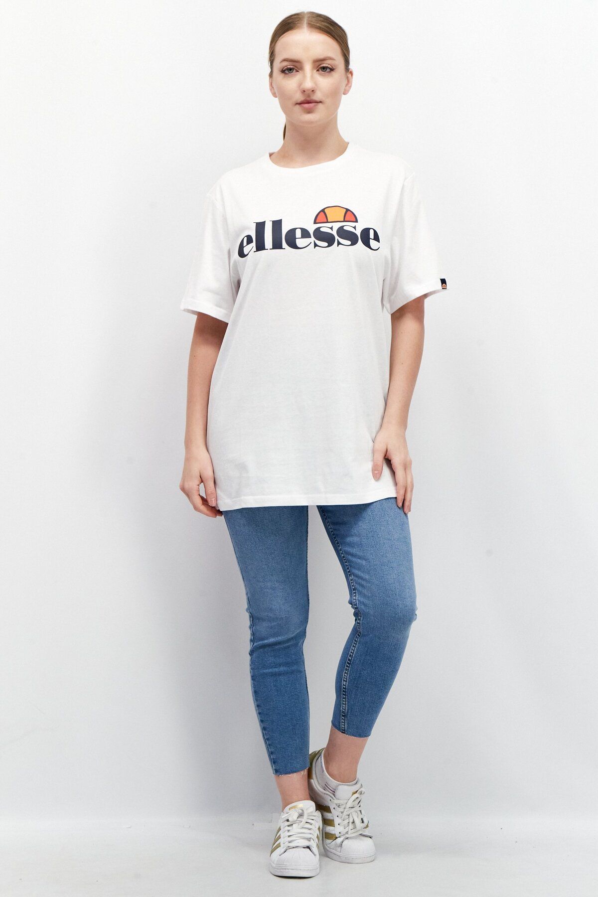 Ellesse-Tričko Damen ALBANY - Kurzarm, Crewneck, Rundhals, Logo-Potisk 3