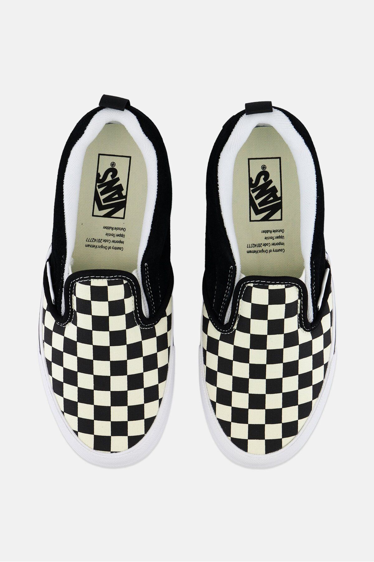 Vans-حذاء رجالي كاجوال سهل الارتداء من كنو، أسود 4