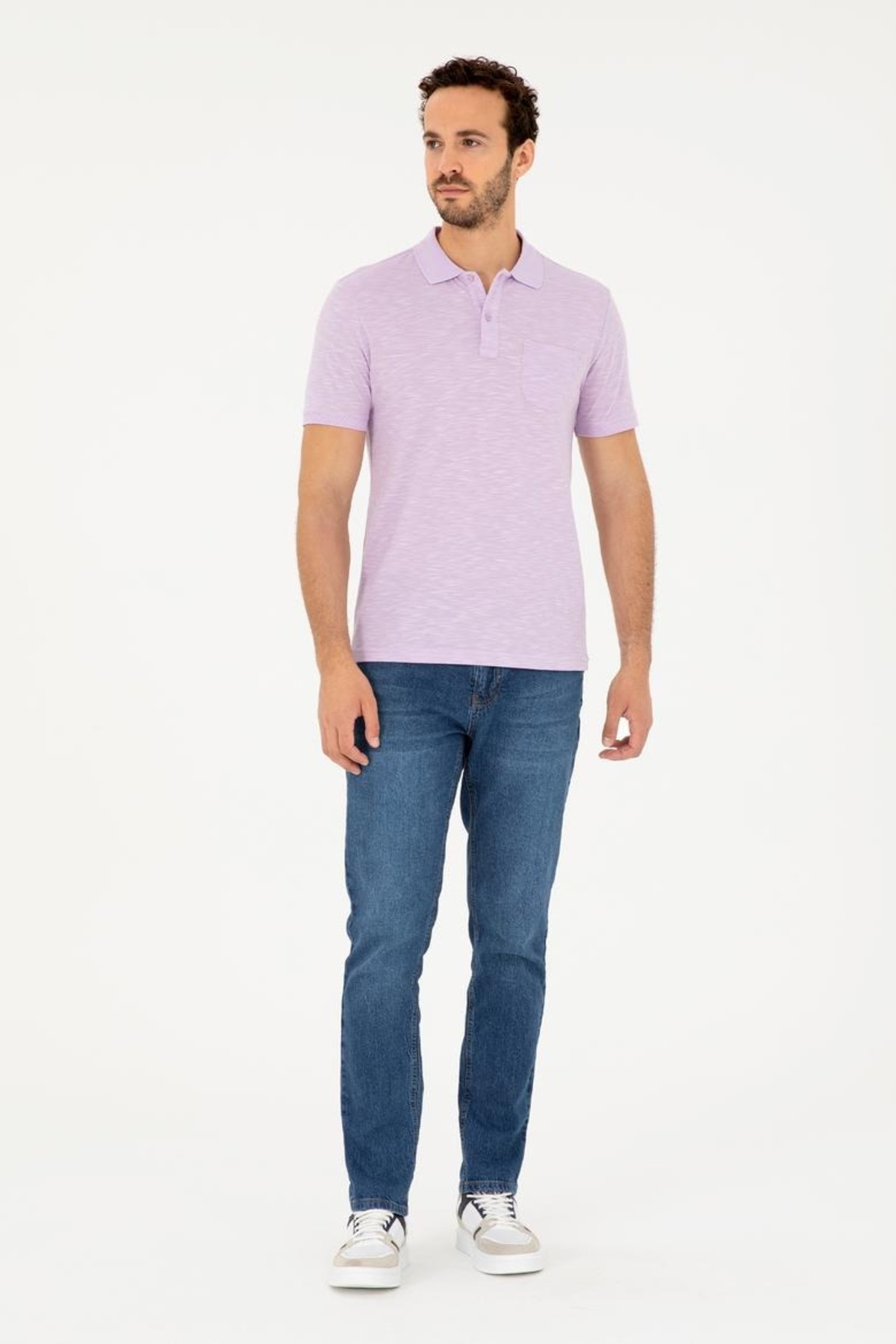 پولوشرت مردانه یقه پلو | یو اس پولو U.S. Polo Assn. 1792137 TR - تصویر 3