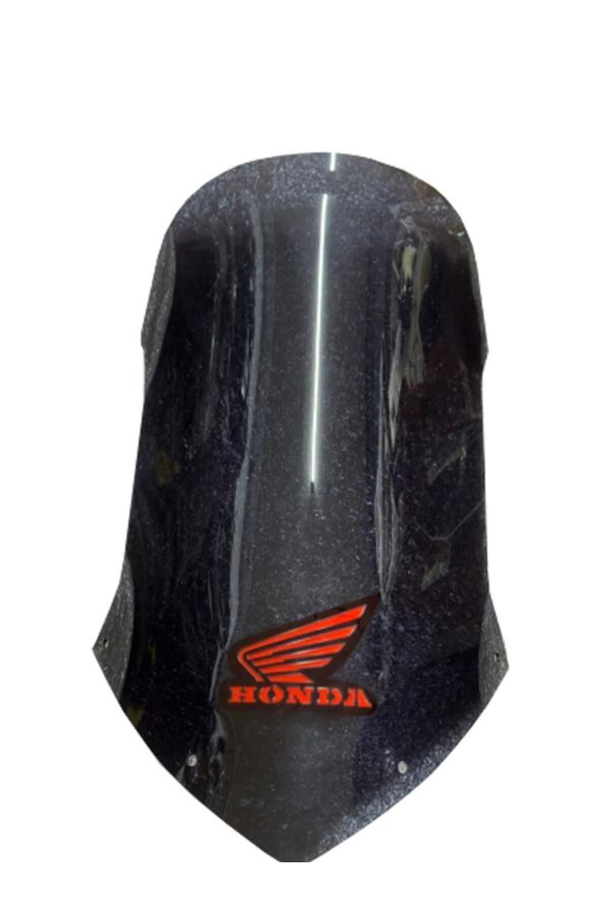 Motobisavm RELLAX CBF 50X30CM ÖN CAM FÜME YAZILI LOGO İŞLEMELİ