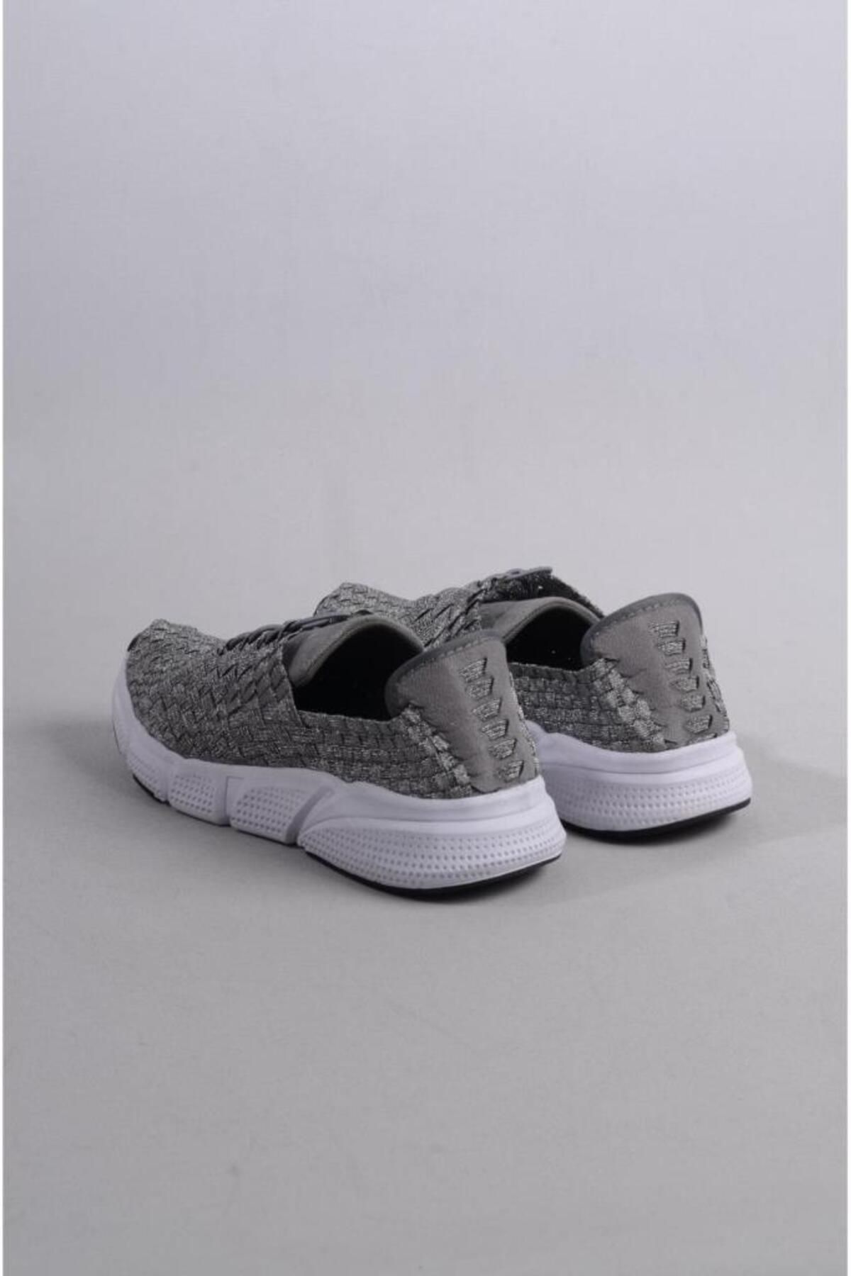 Venüs-Venus Spring-67 Light Straw Pattern Textile Women's Sports Shoes 4